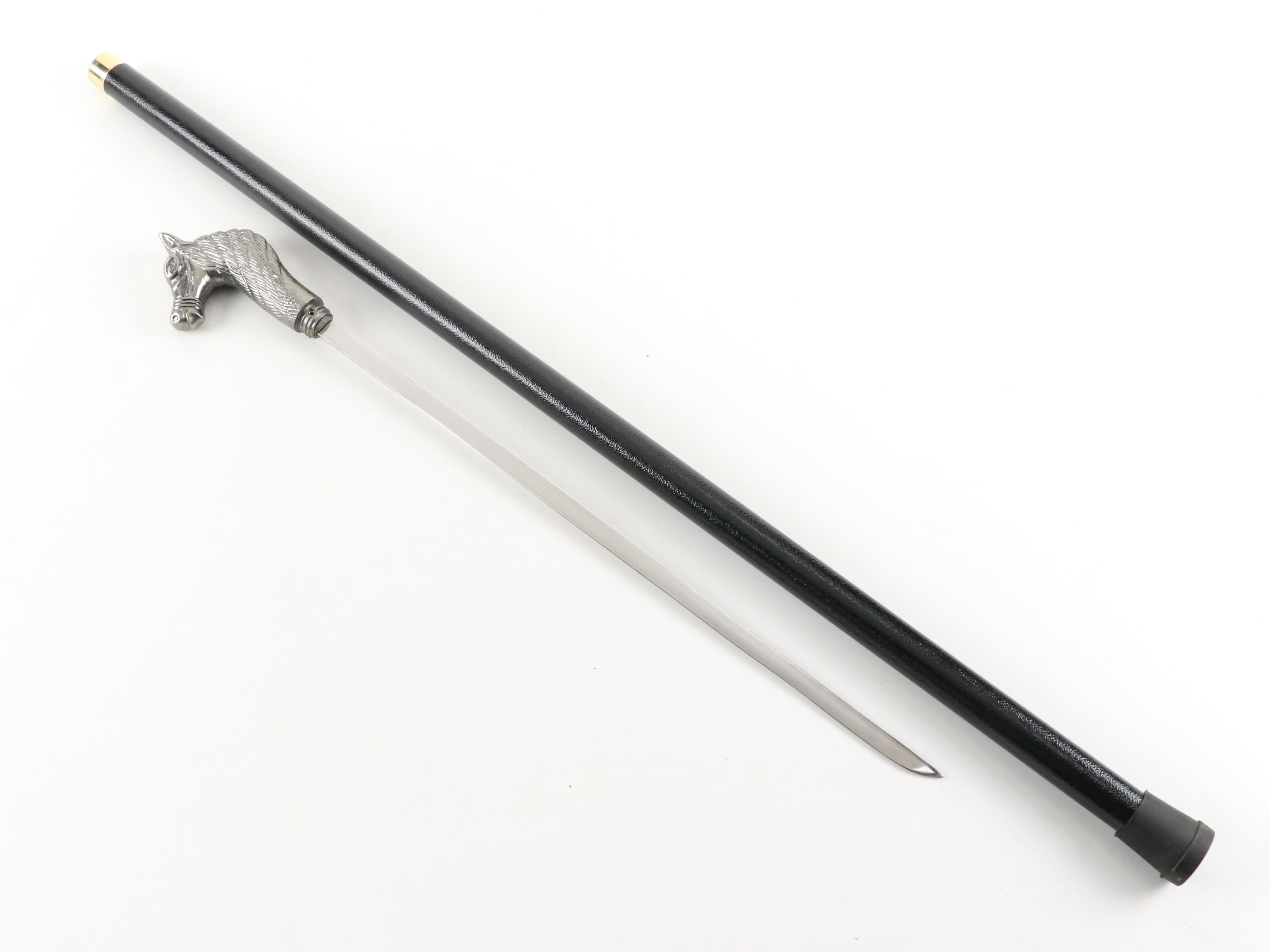 Horse Head Sword Cane