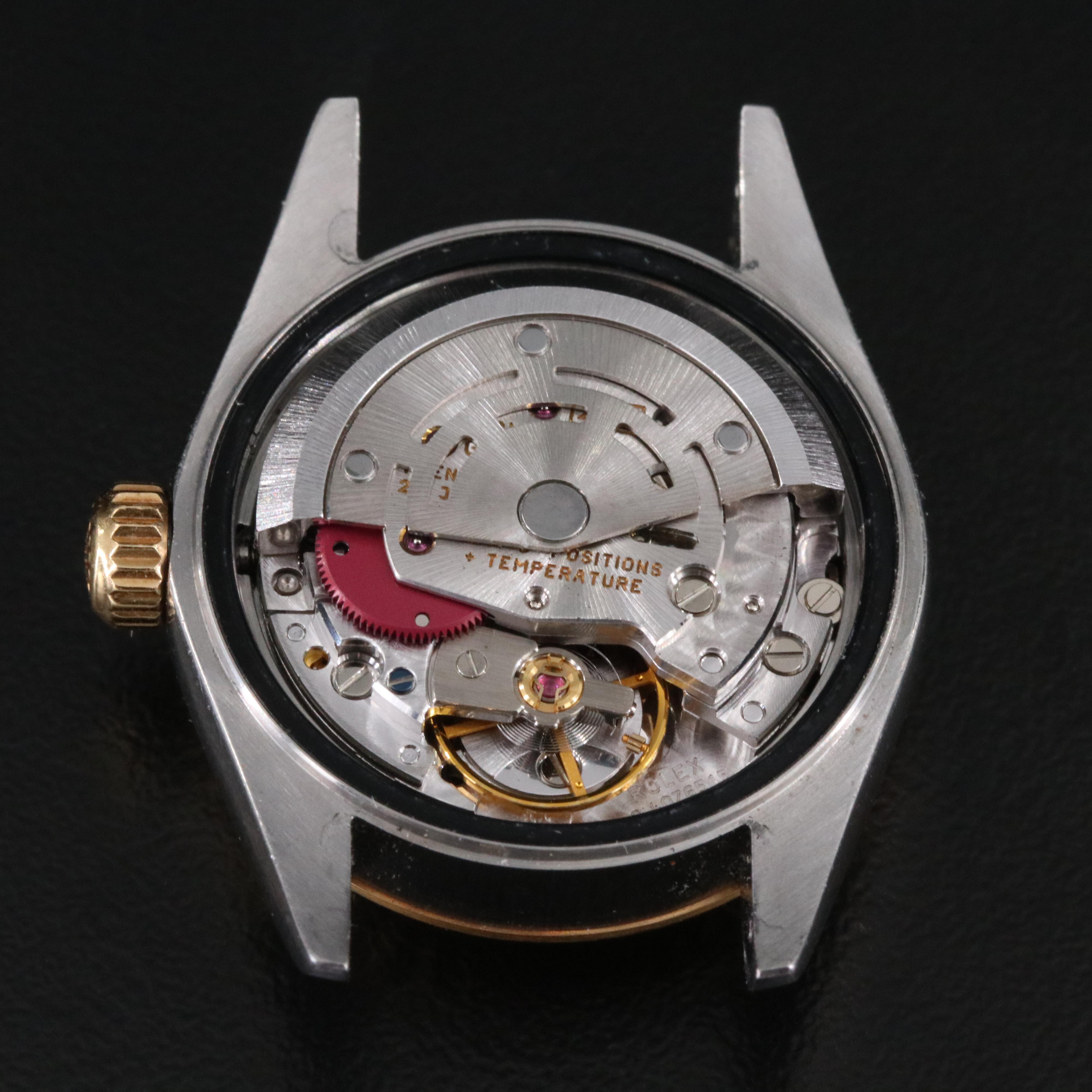 1997 - 1998 Rolex Silver Jubilee Factory Diamond Serti Dial Datejust Watch