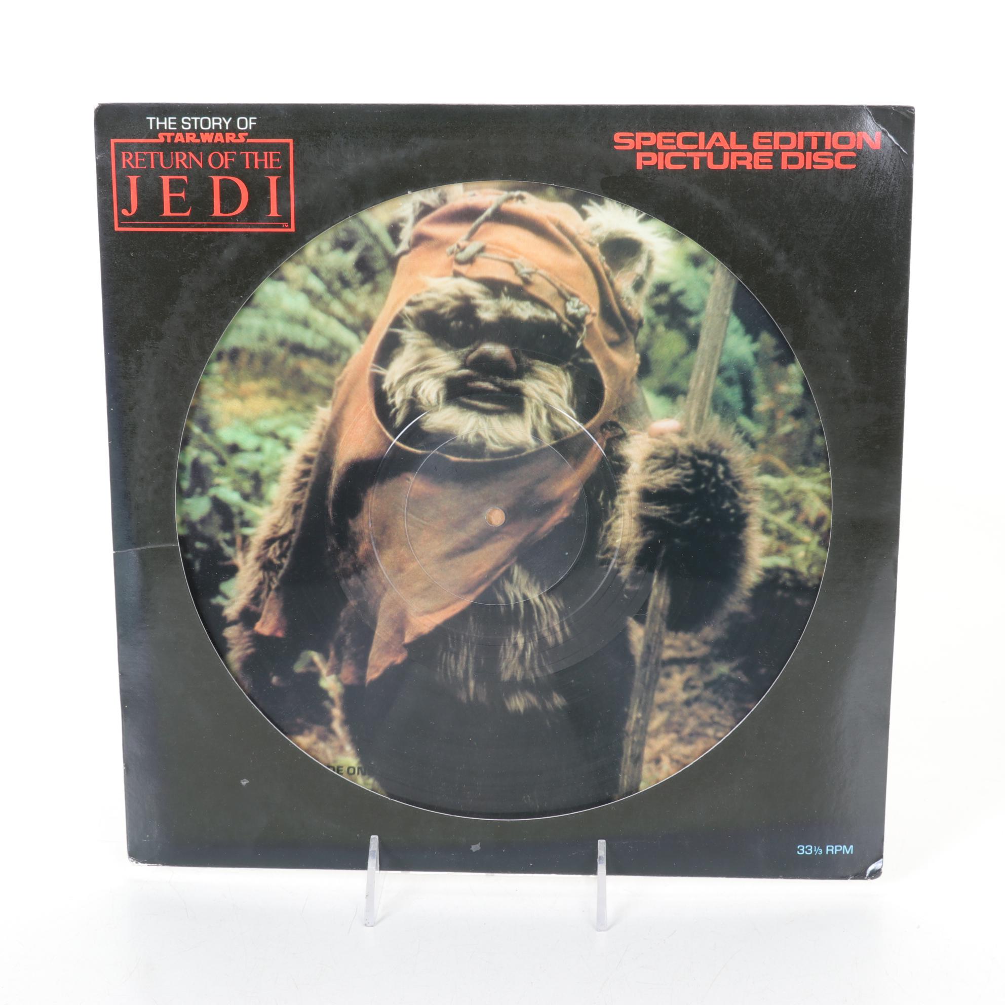 Star Wars Soundtrack Records, Cassettes, and Read-Along Stories on Vinyl