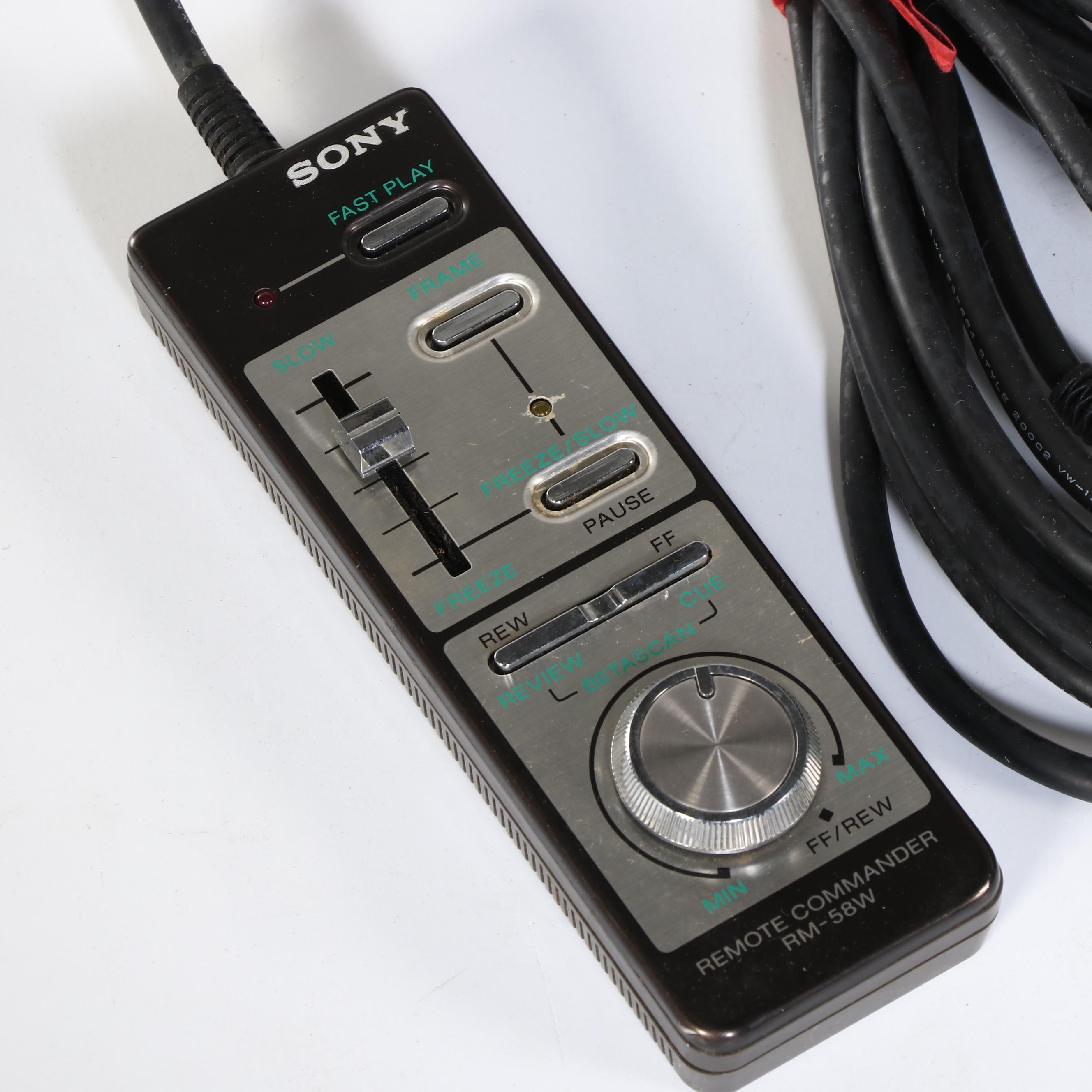 Sony Betamax Time Commander SL-5800 Video Cassette Recorder, 1980