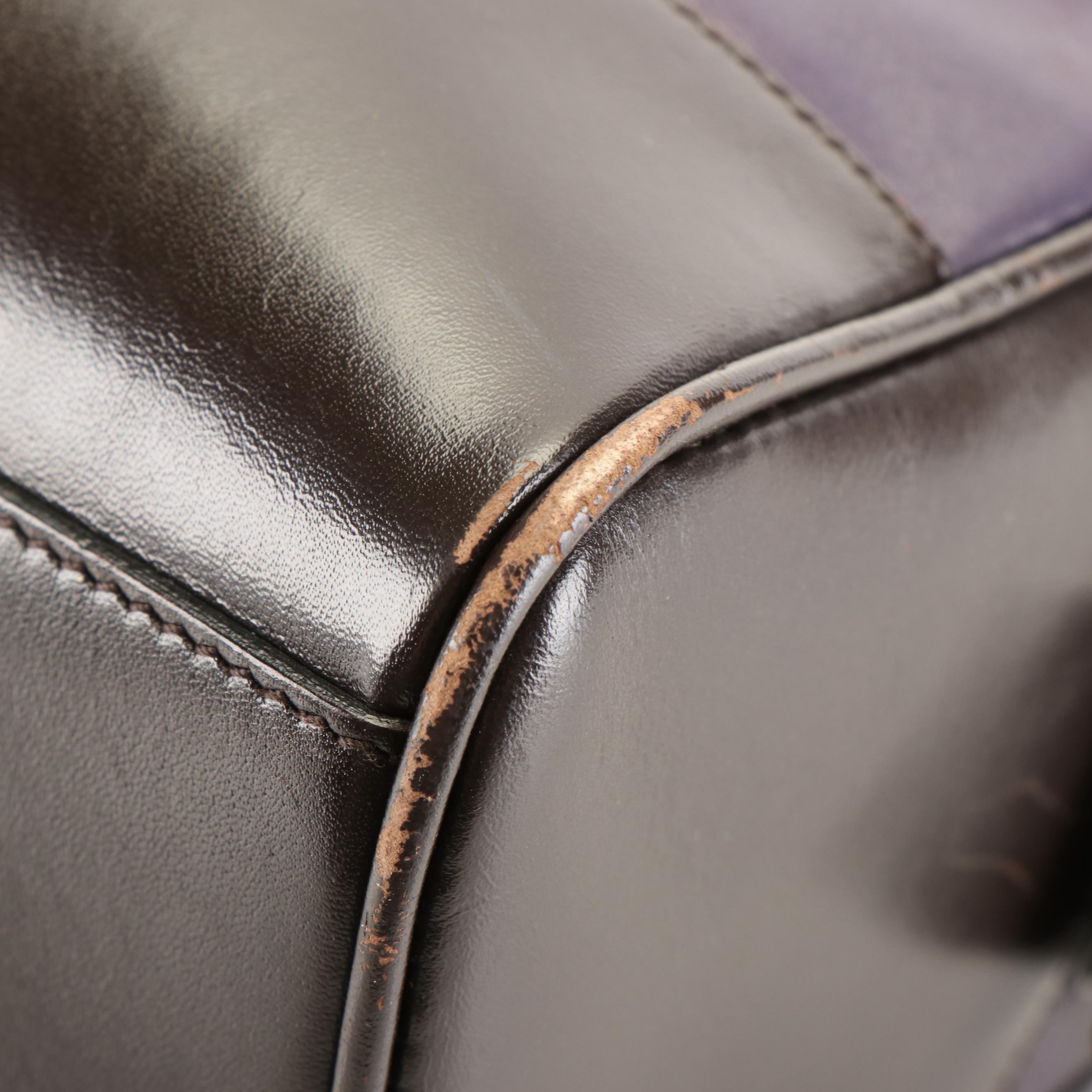 Prada Leather Vitello Sport Bowler Bag