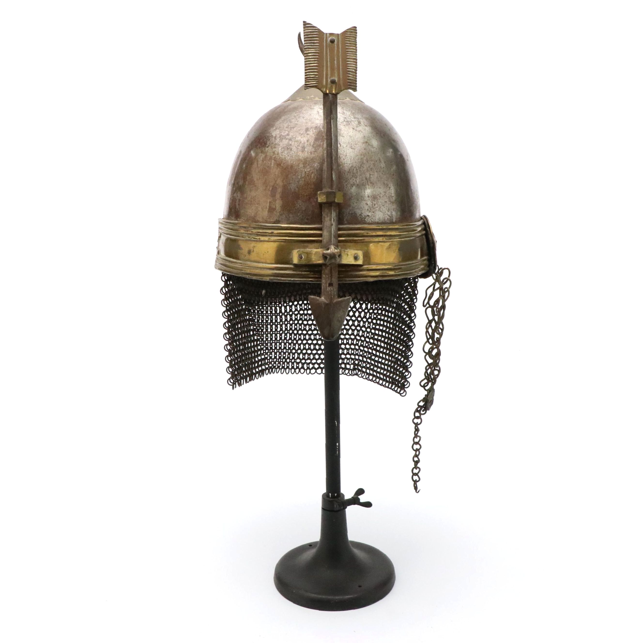 Ottoman Empire Egyptian Khedive Guard Military Helmet, Mid-19th Century