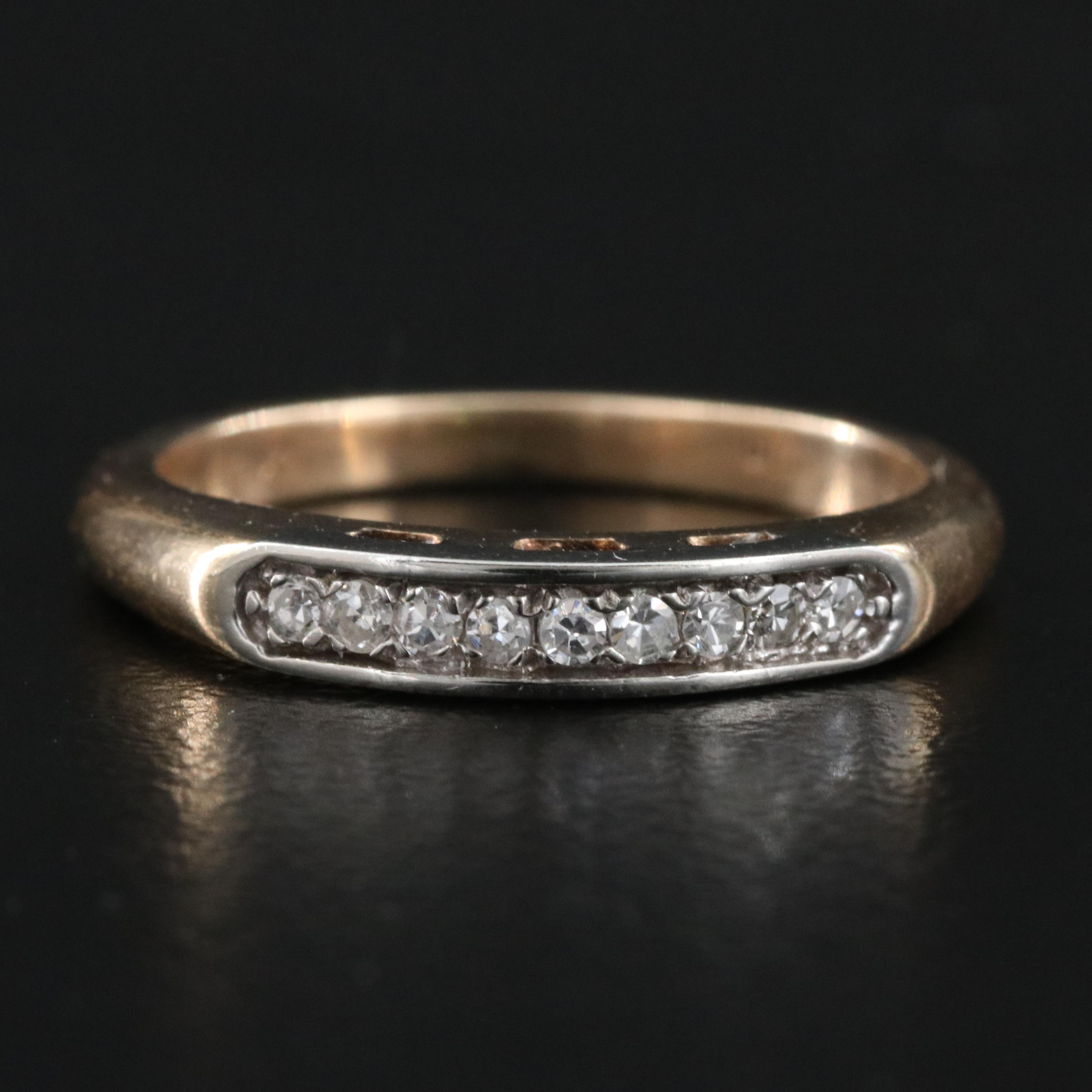 14K 0.10 CTW Diamond Ring