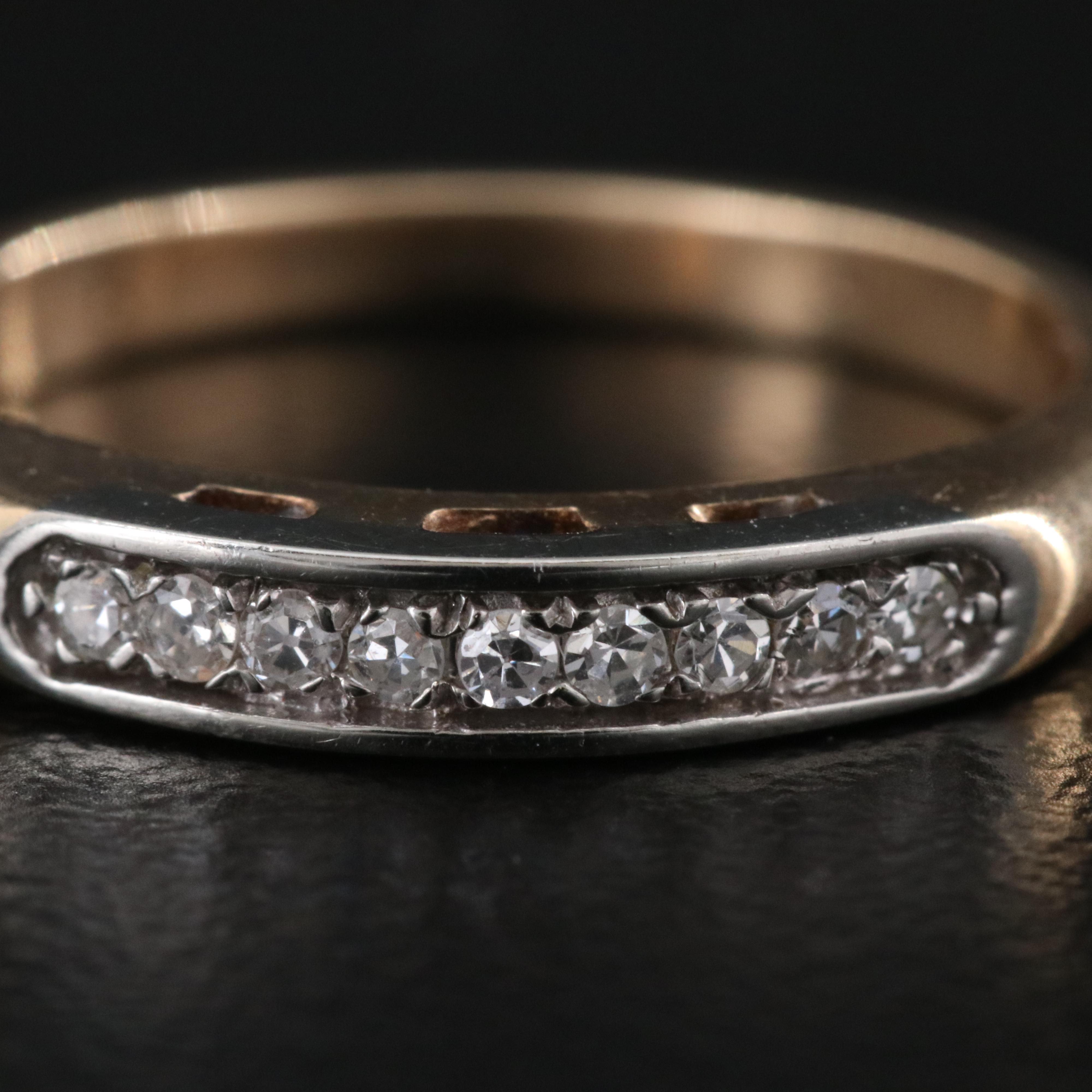 14K 0.10 CTW Diamond Ring