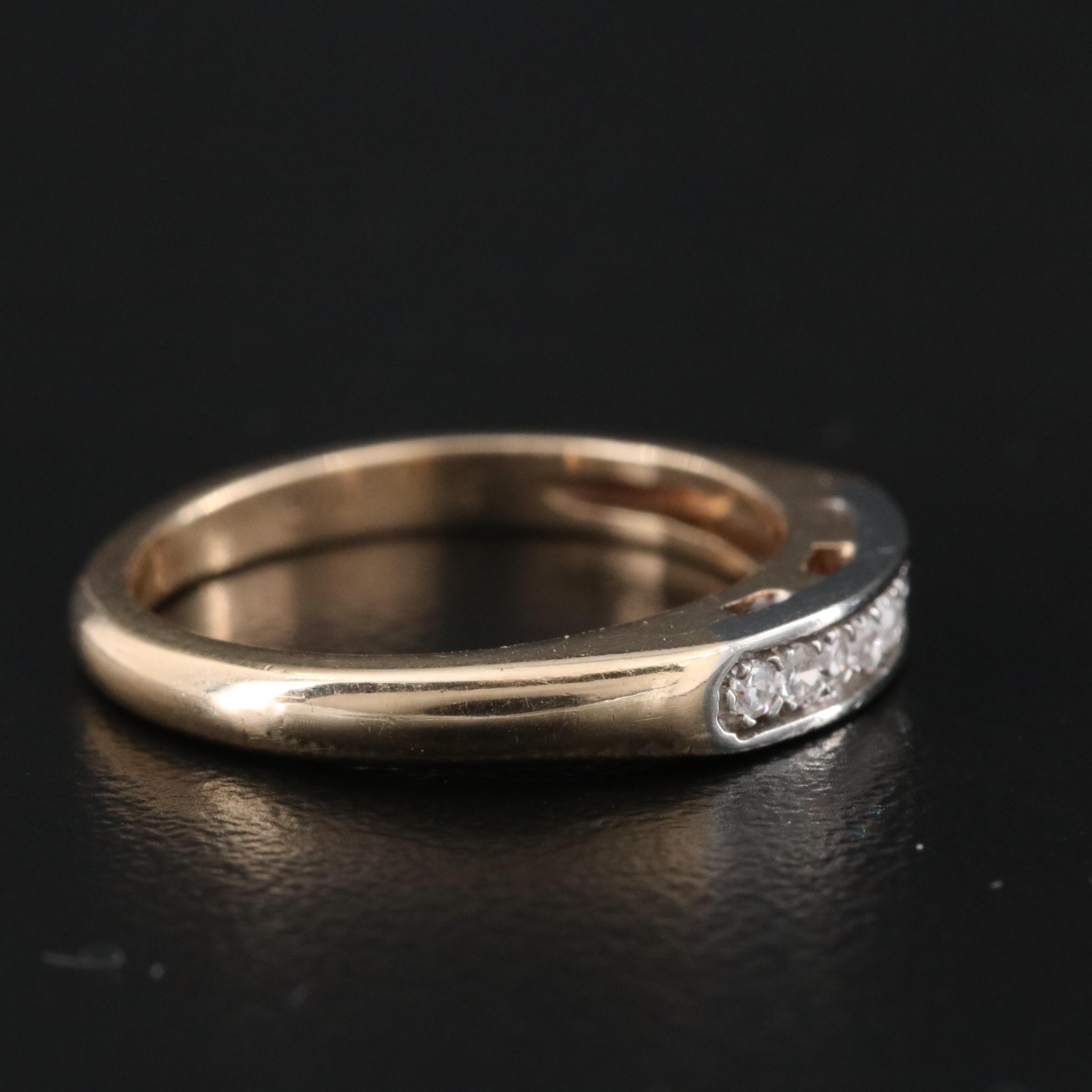 14K 0.10 CTW Diamond Ring