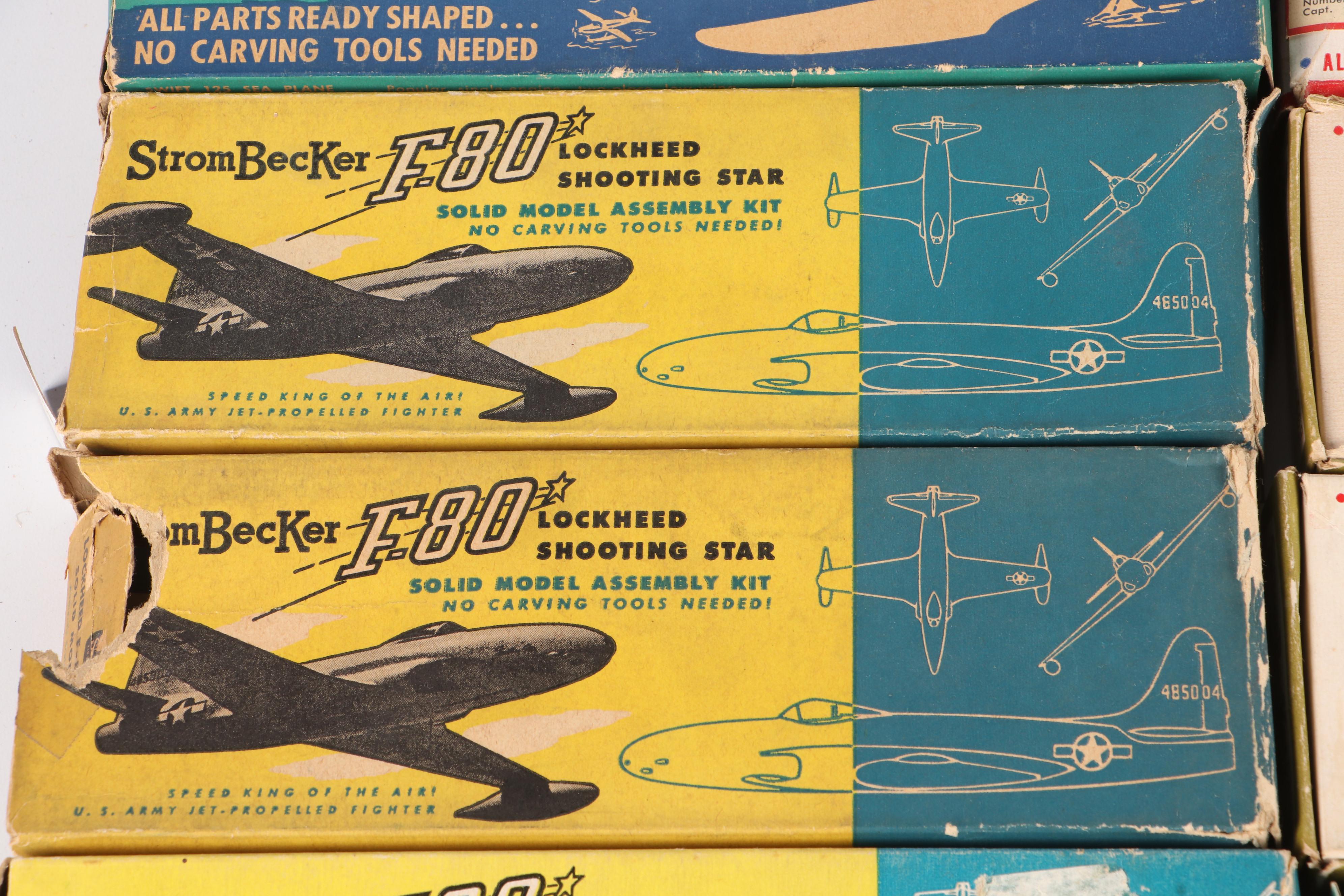 StromBecker "Lockheed F94 Jet Fighter" and More Airplane Model Kits