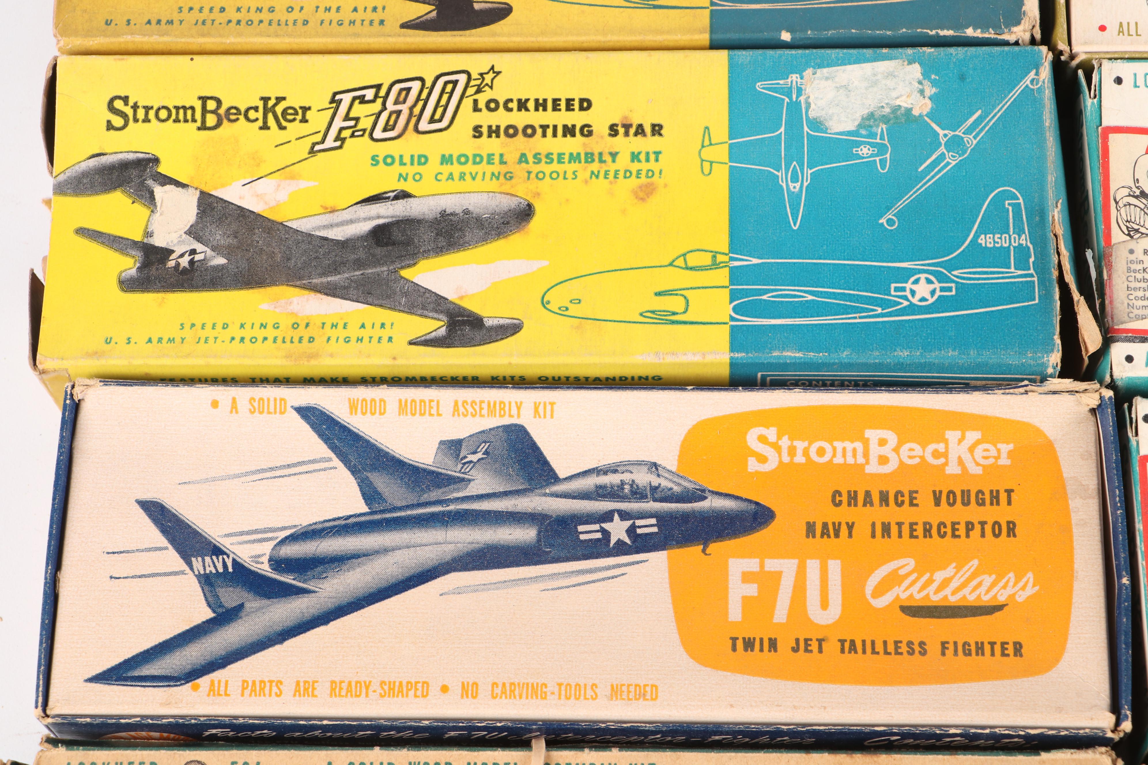StromBecker "Lockheed F94 Jet Fighter" and More Airplane Model Kits