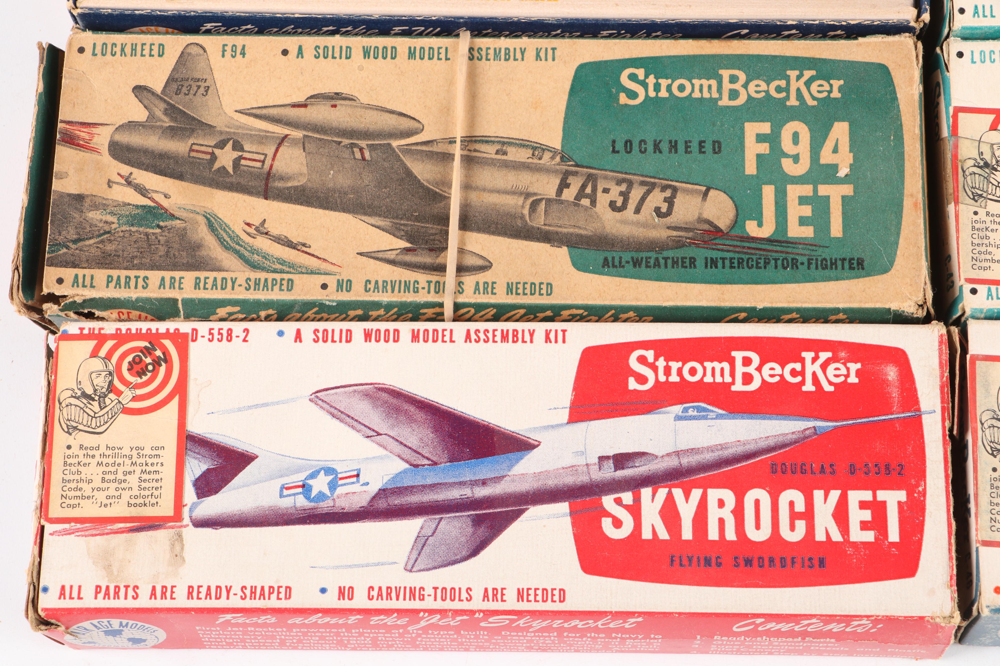 StromBecker "Lockheed F94 Jet Fighter" and More Airplane Model Kits