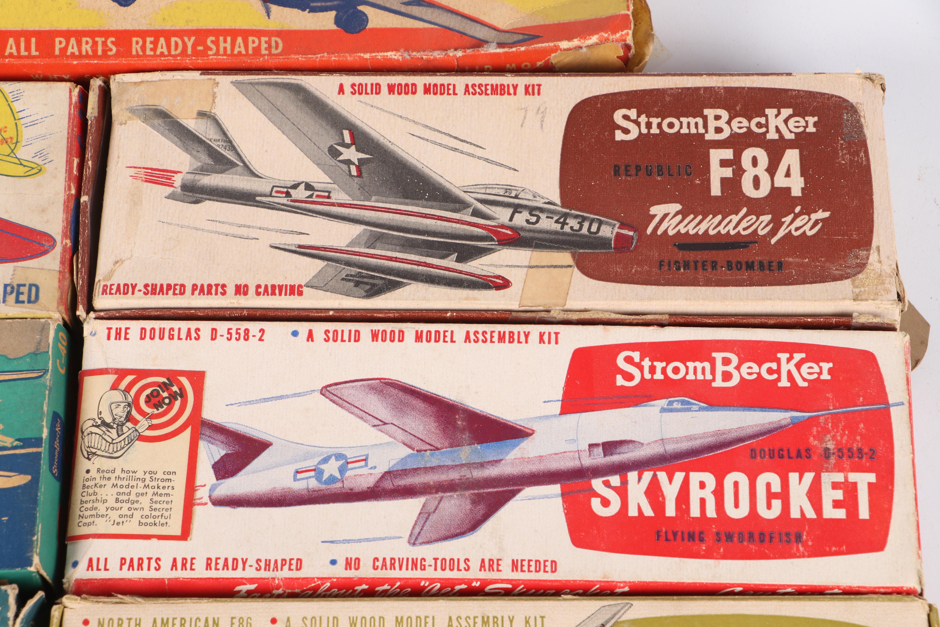 StromBecker "Lockheed F94 Jet Fighter" and More Airplane Model Kits