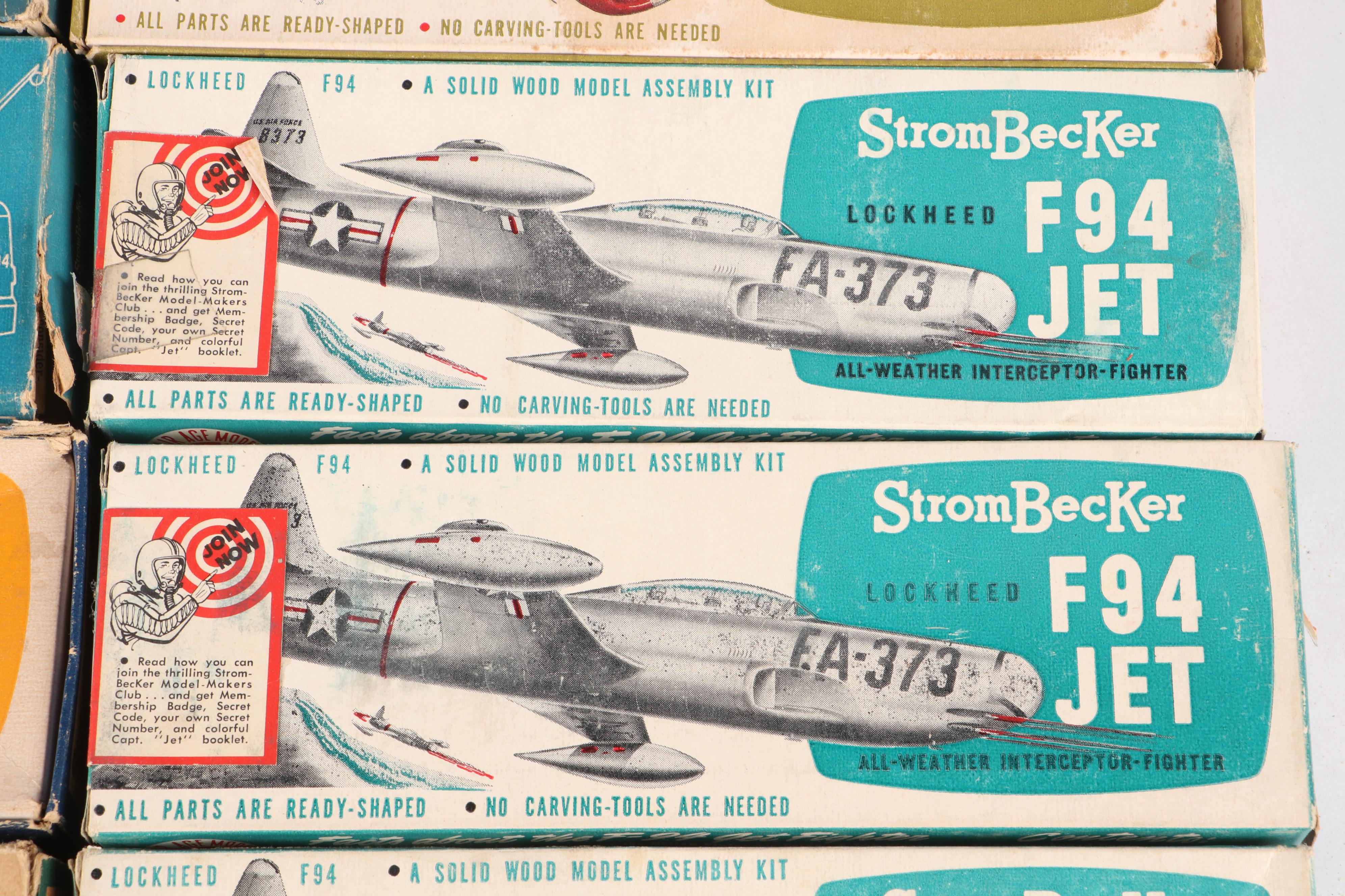 StromBecker "Lockheed F94 Jet Fighter" and More Airplane Model Kits