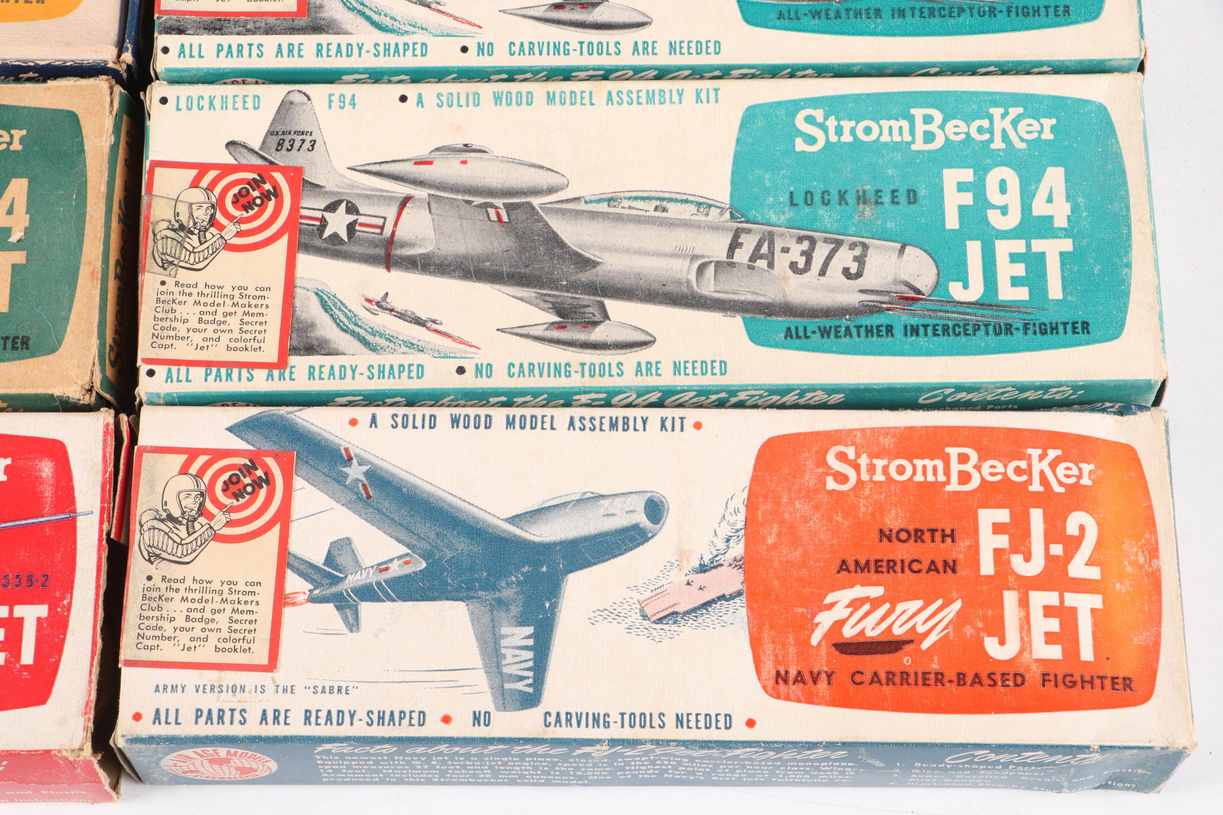 StromBecker "Lockheed F94 Jet Fighter" and More Airplane Model Kits