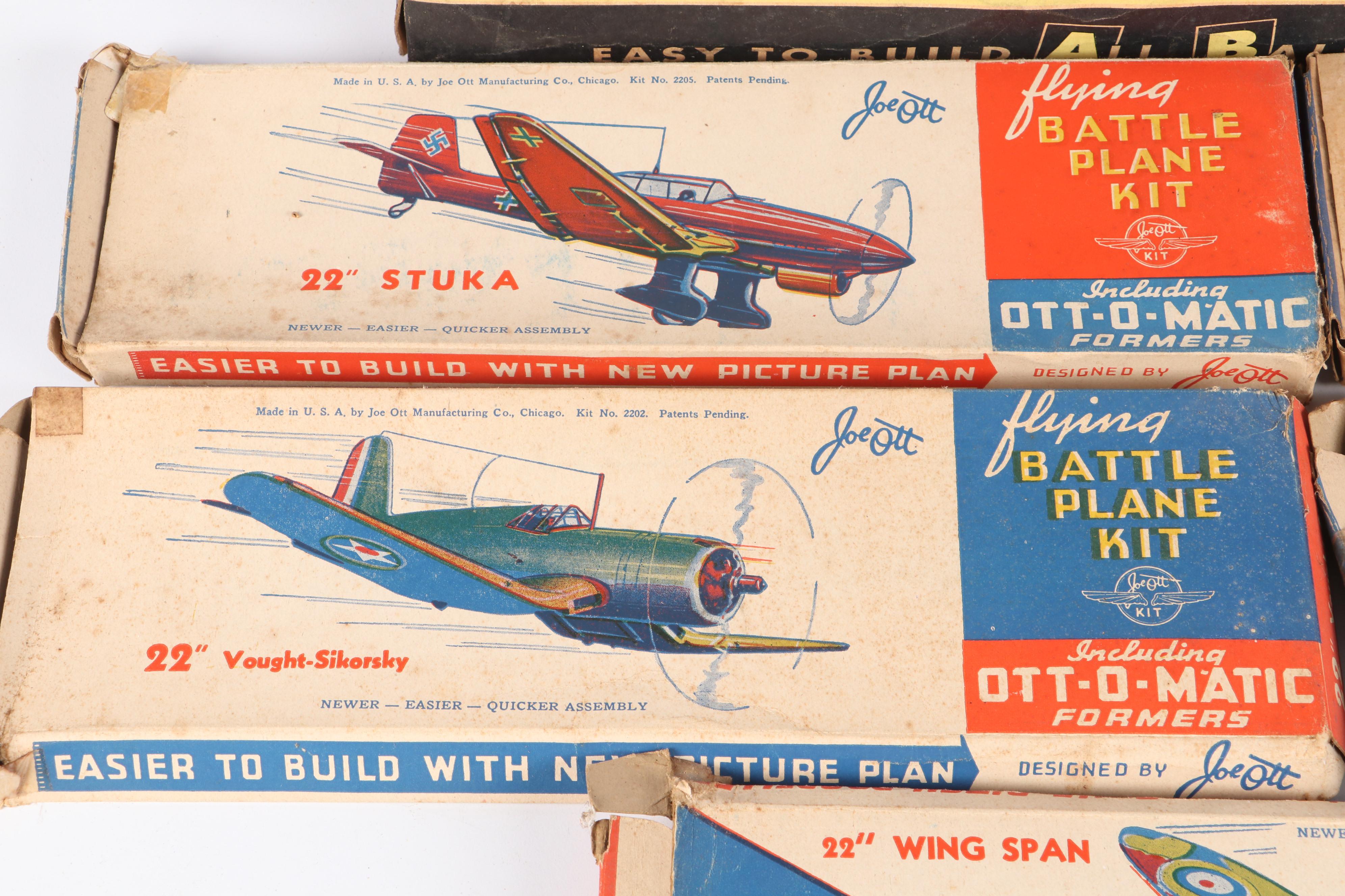 Joe Ott "Consolidated Catalina," "Stuka" and More Airplane Model Kits