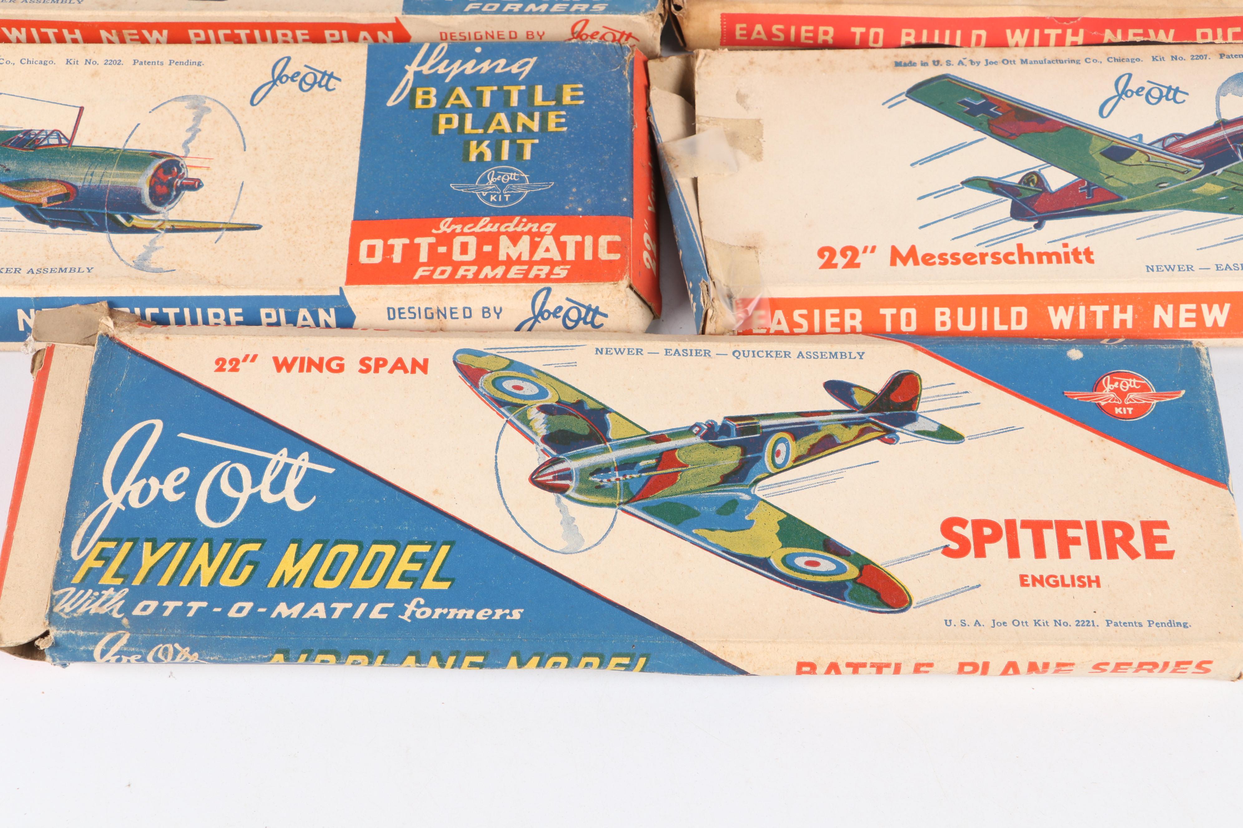 Joe Ott "Consolidated Catalina," "Stuka" and More Airplane Model Kits