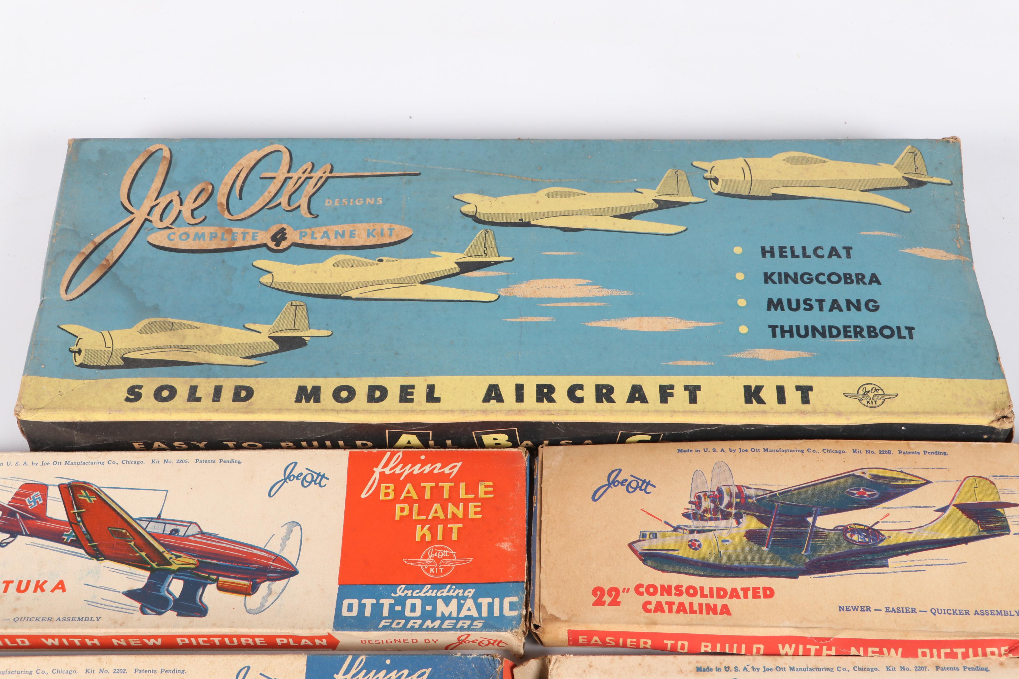 Joe Ott "Consolidated Catalina," "Stuka" and More Airplane Model Kits