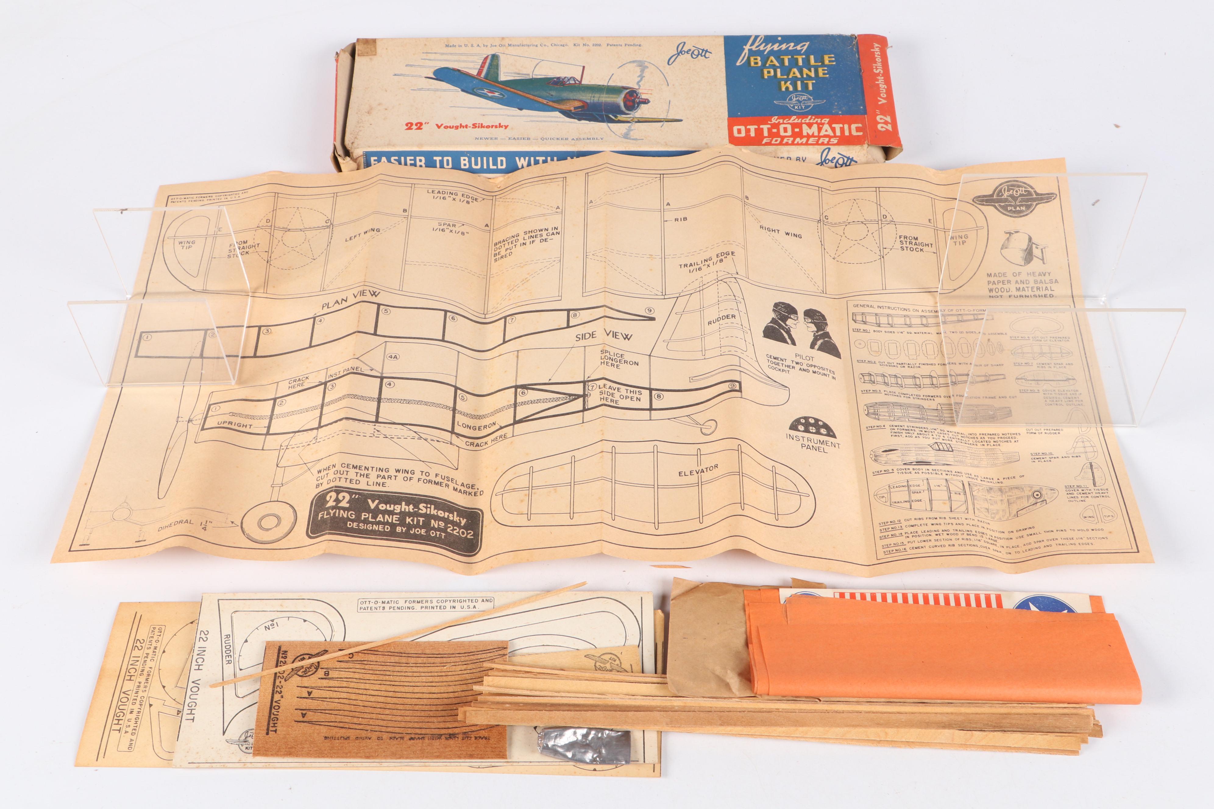 Joe Ott "Consolidated Catalina," "Stuka" and More Airplane Model Kits