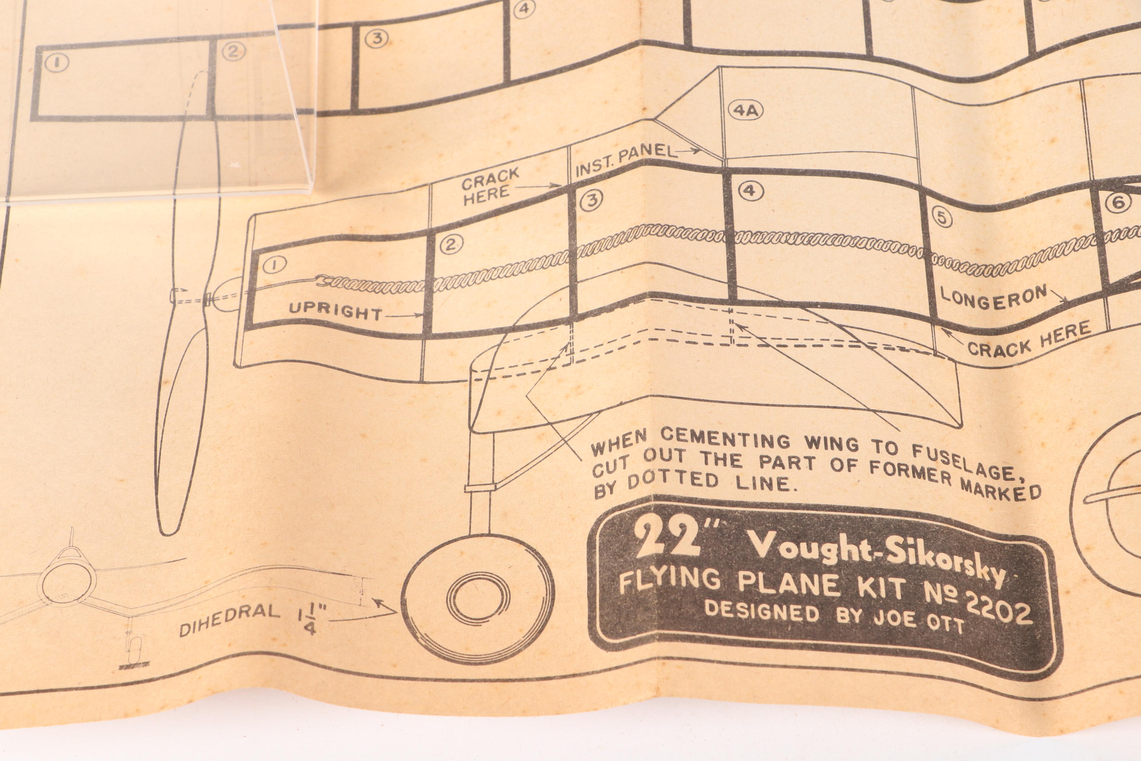 Joe Ott "Consolidated Catalina," "Stuka" and More Airplane Model Kits