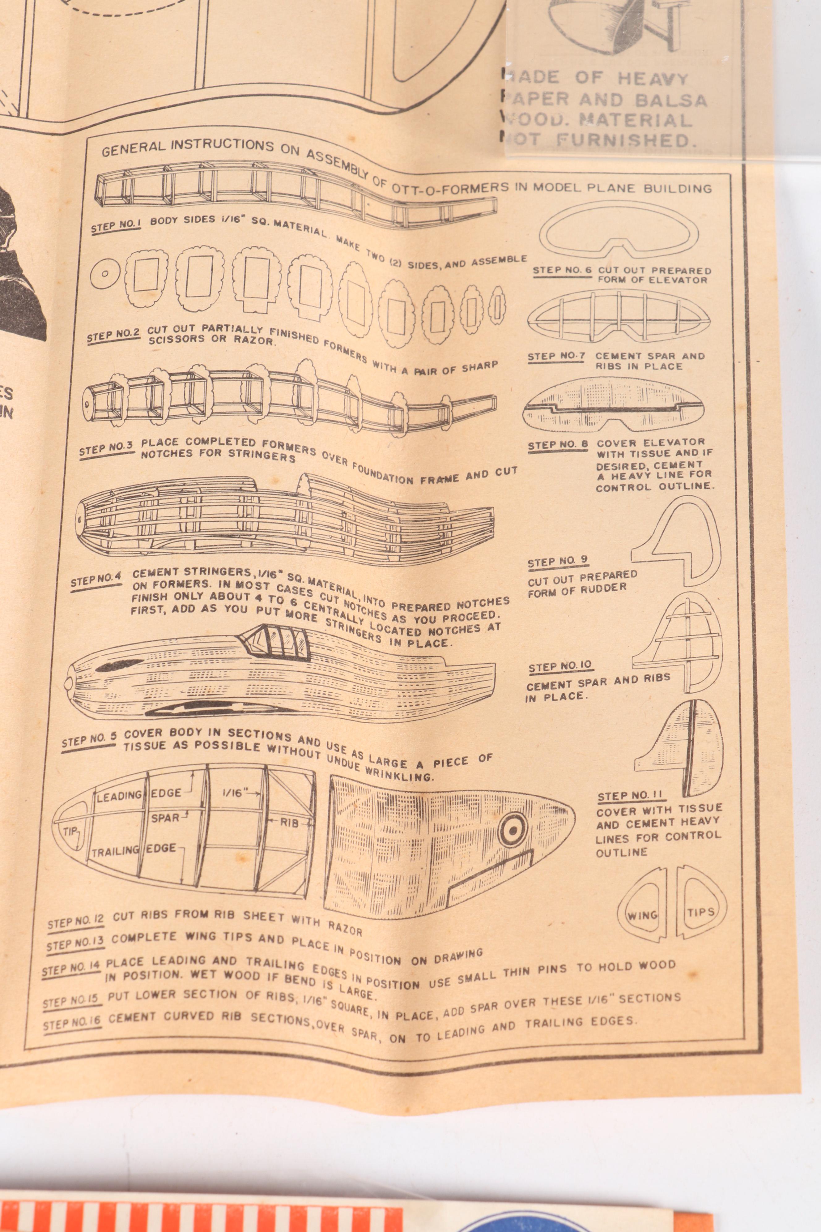 Joe Ott "Consolidated Catalina," "Stuka" and More Airplane Model Kits