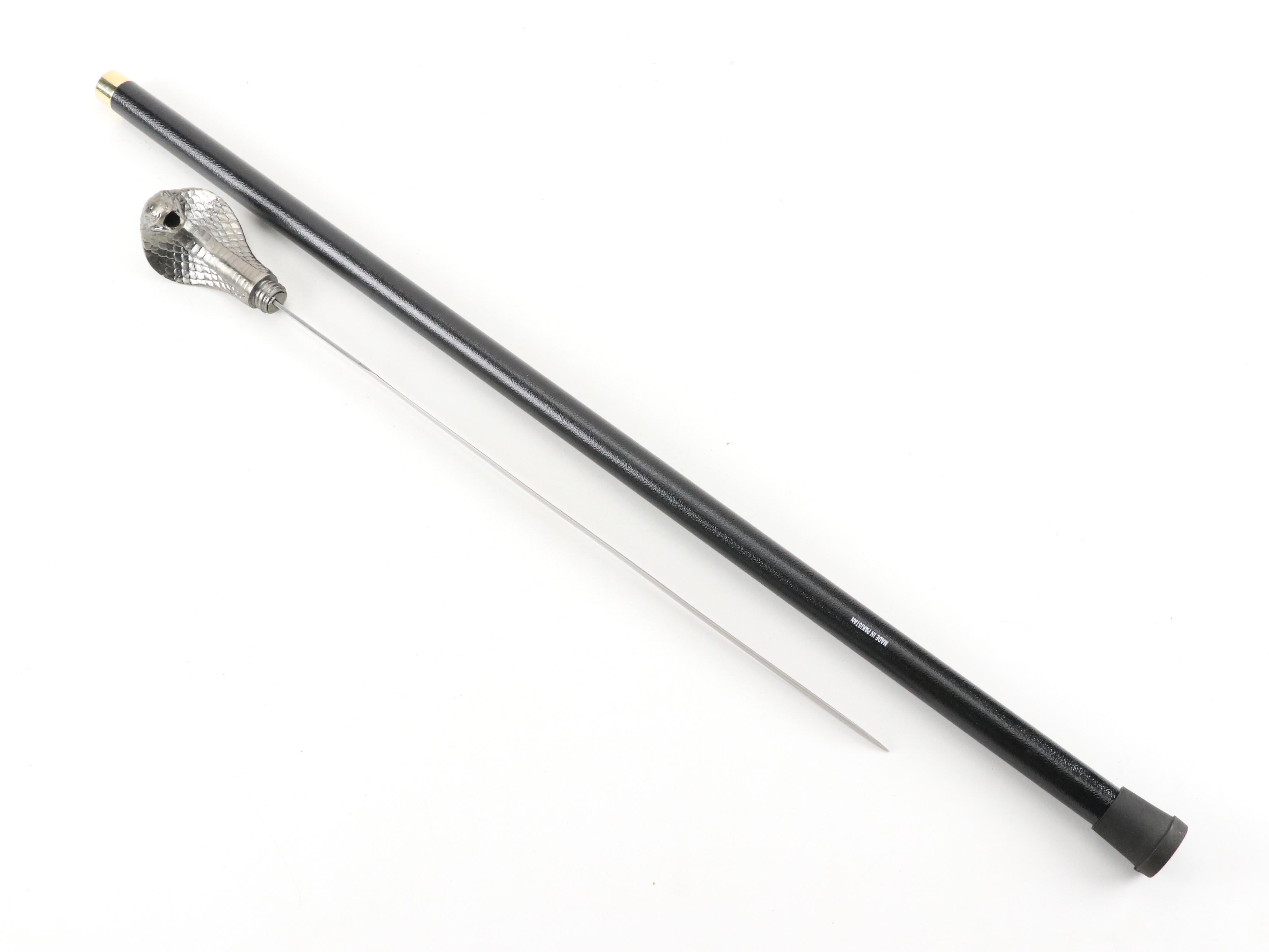 Cobra Head Sword Cane