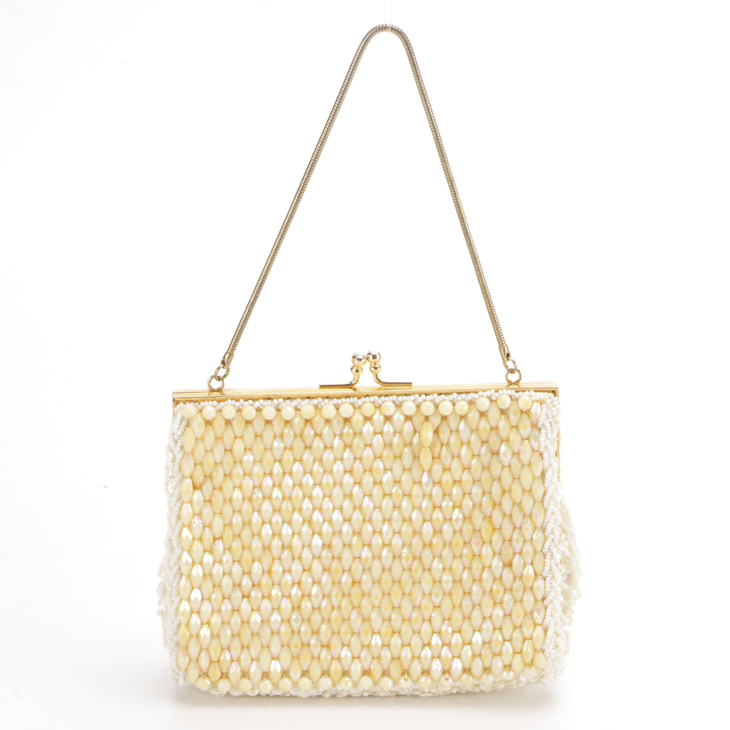 Jane Shilton Leather Top Handle Bag with Caché & Other Bead Embellished Bags