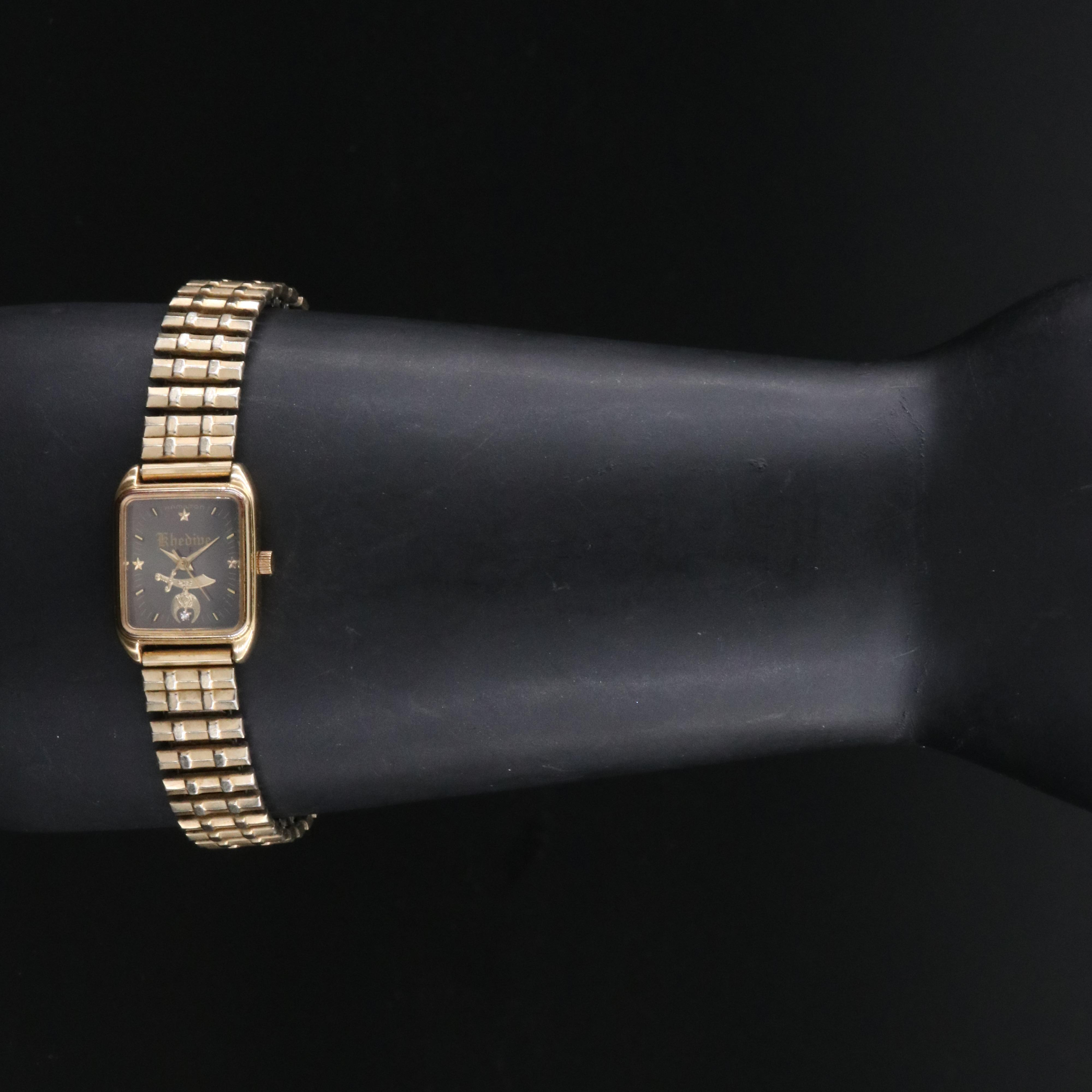 Vintage Hamilton Masonic Quartz Watch