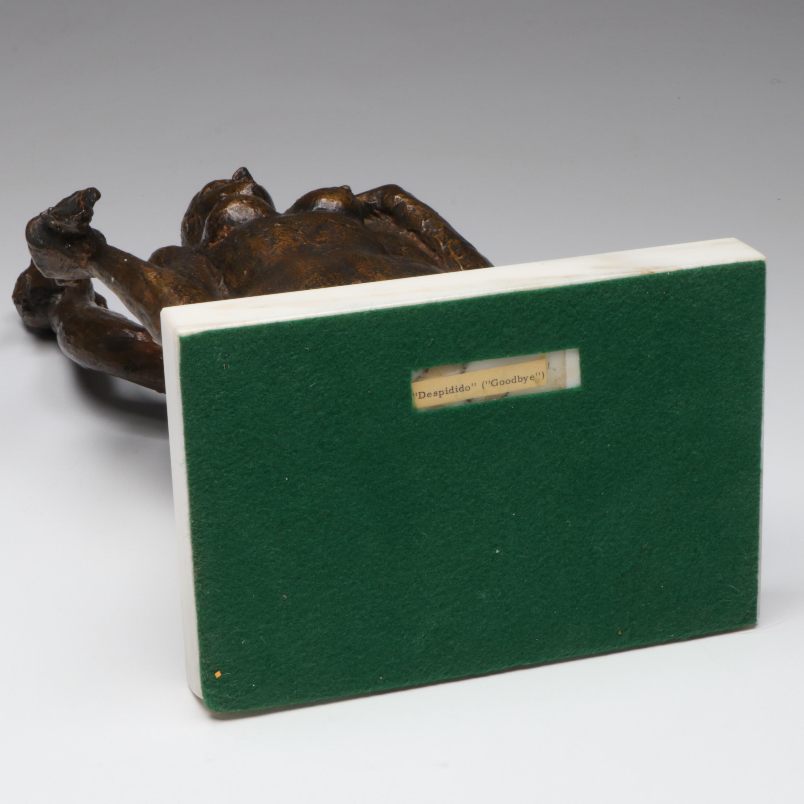 Victor Salmones Patinated Bronze Nude Figures