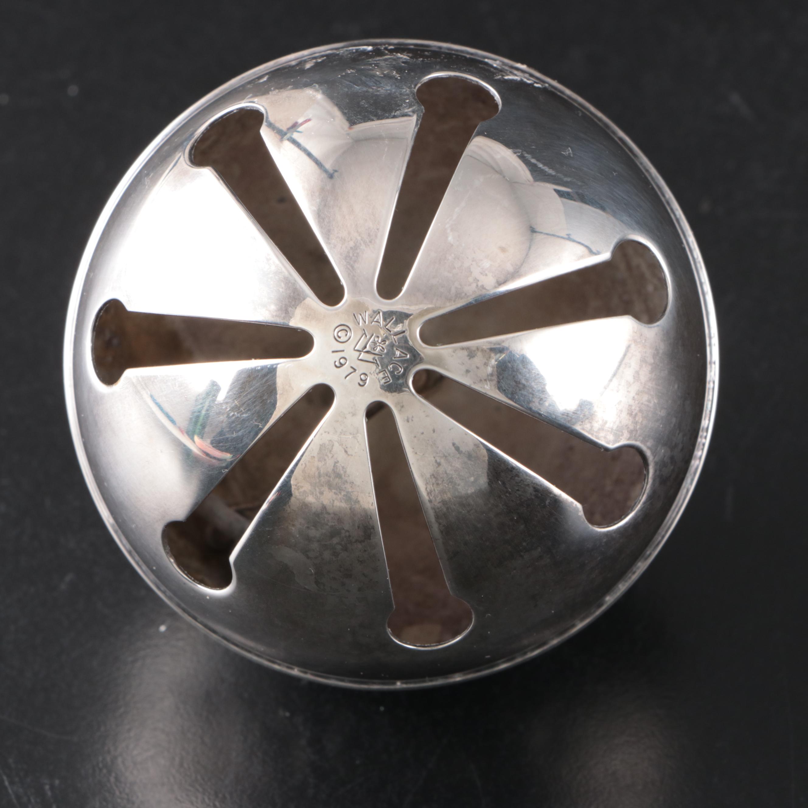 Empire Sterling Silver Porringer with Silver Plate Baby Cup and Ornament