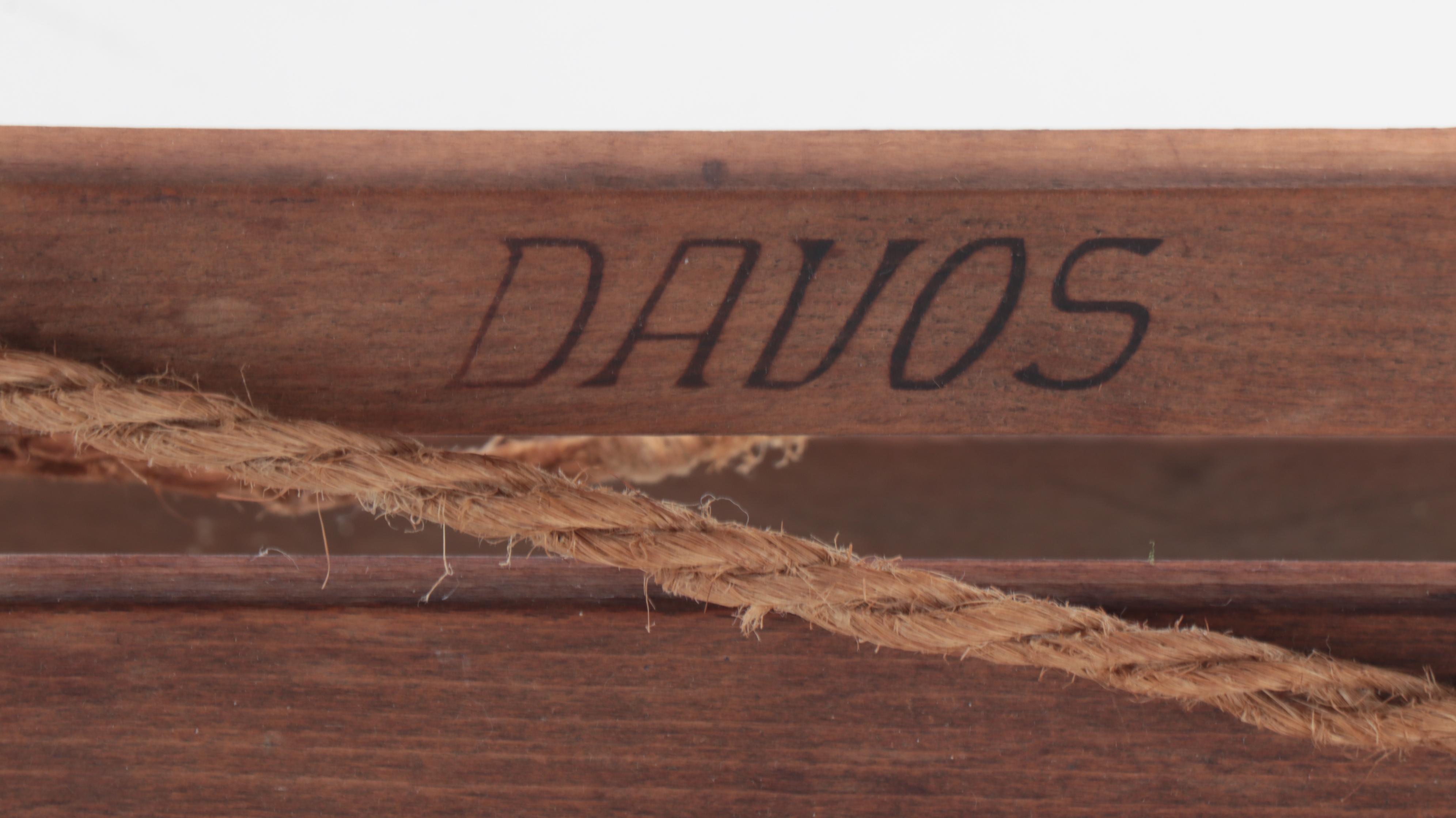 Davos Swiss and Other Wooden Sled, Early to Mid-20th Century