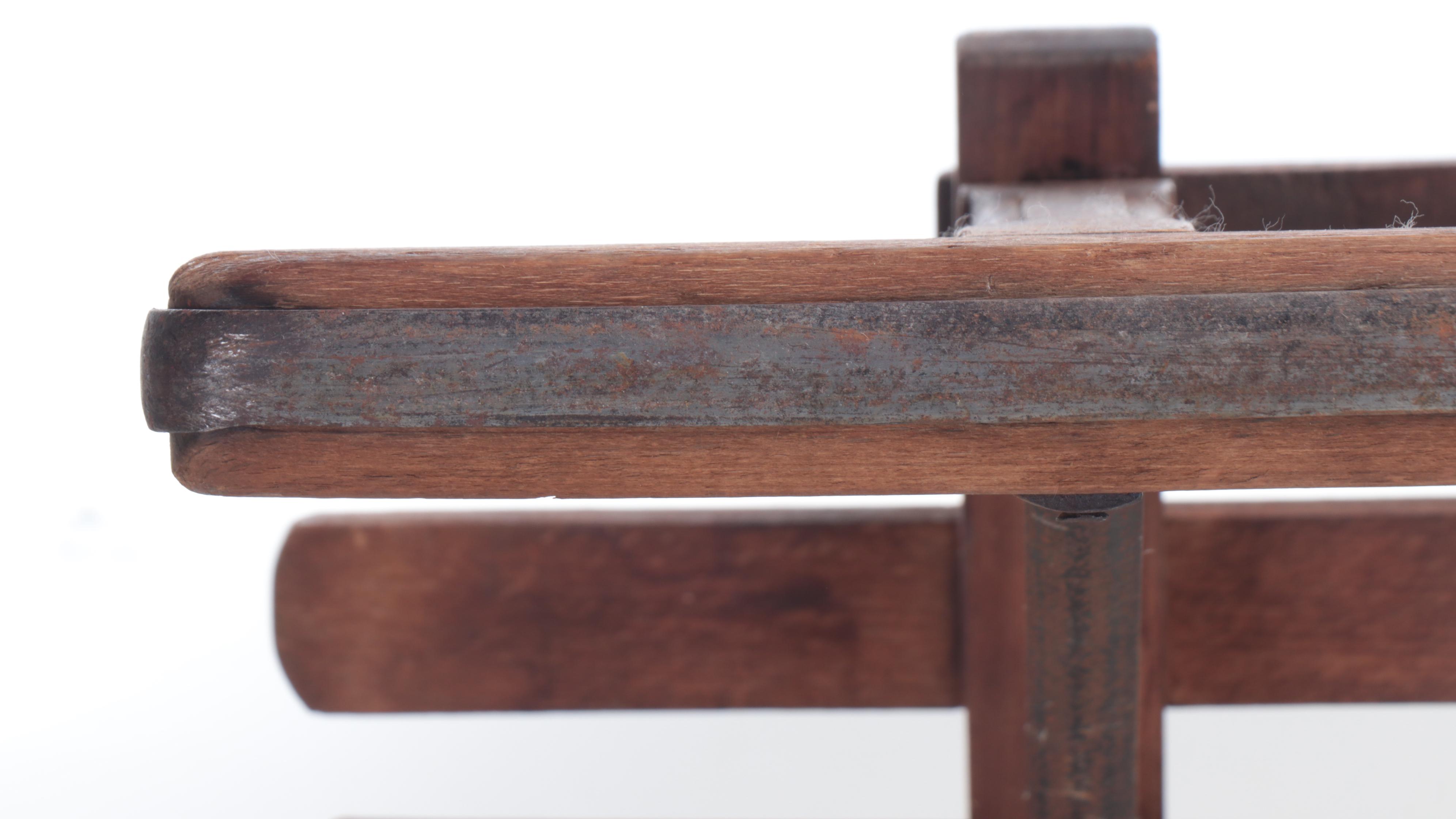 Davos Swiss and Other Wooden Sled, Early to Mid-20th Century