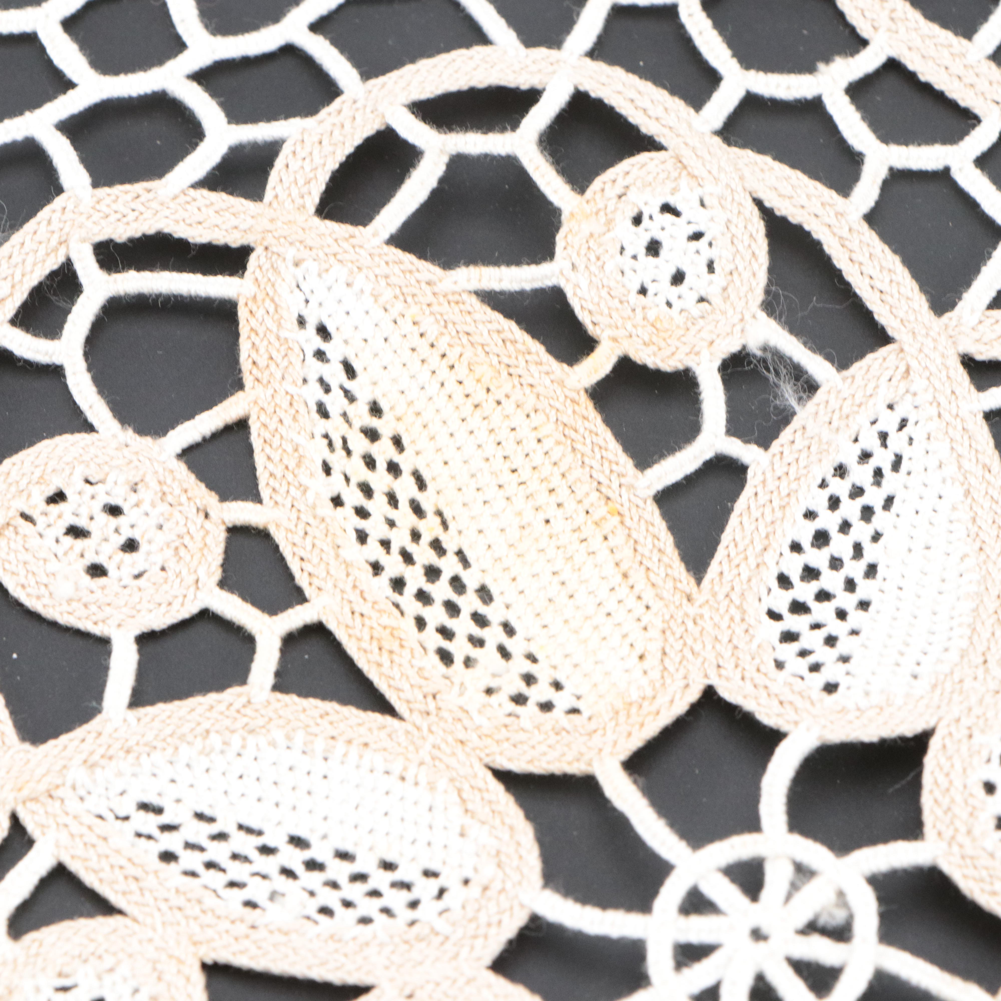 Batik, Lace, and Other Table Linens, Mid to Late 20th Century