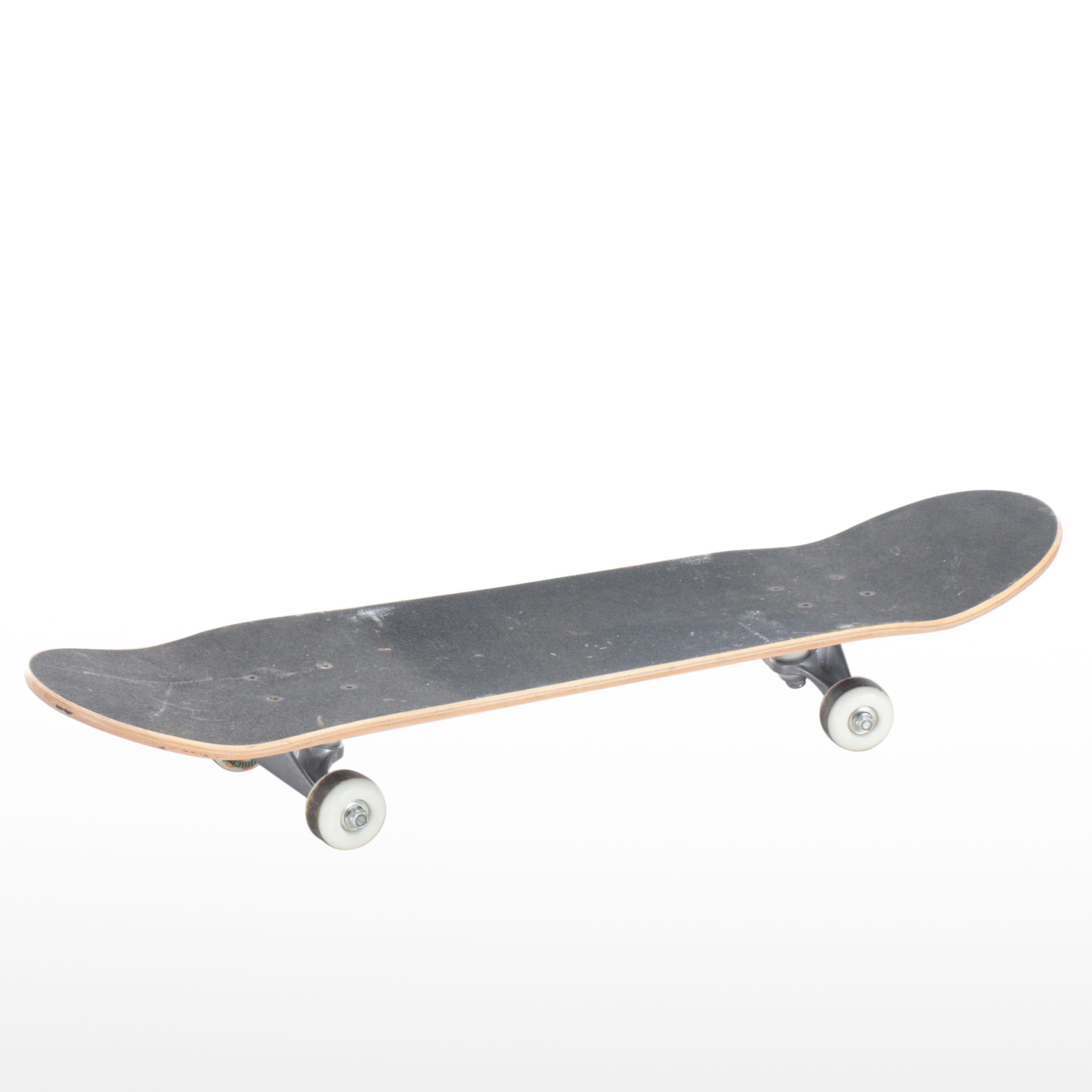 Rocket Power Maple Skateboard with Simpsons, Green Day, and Other Stickers