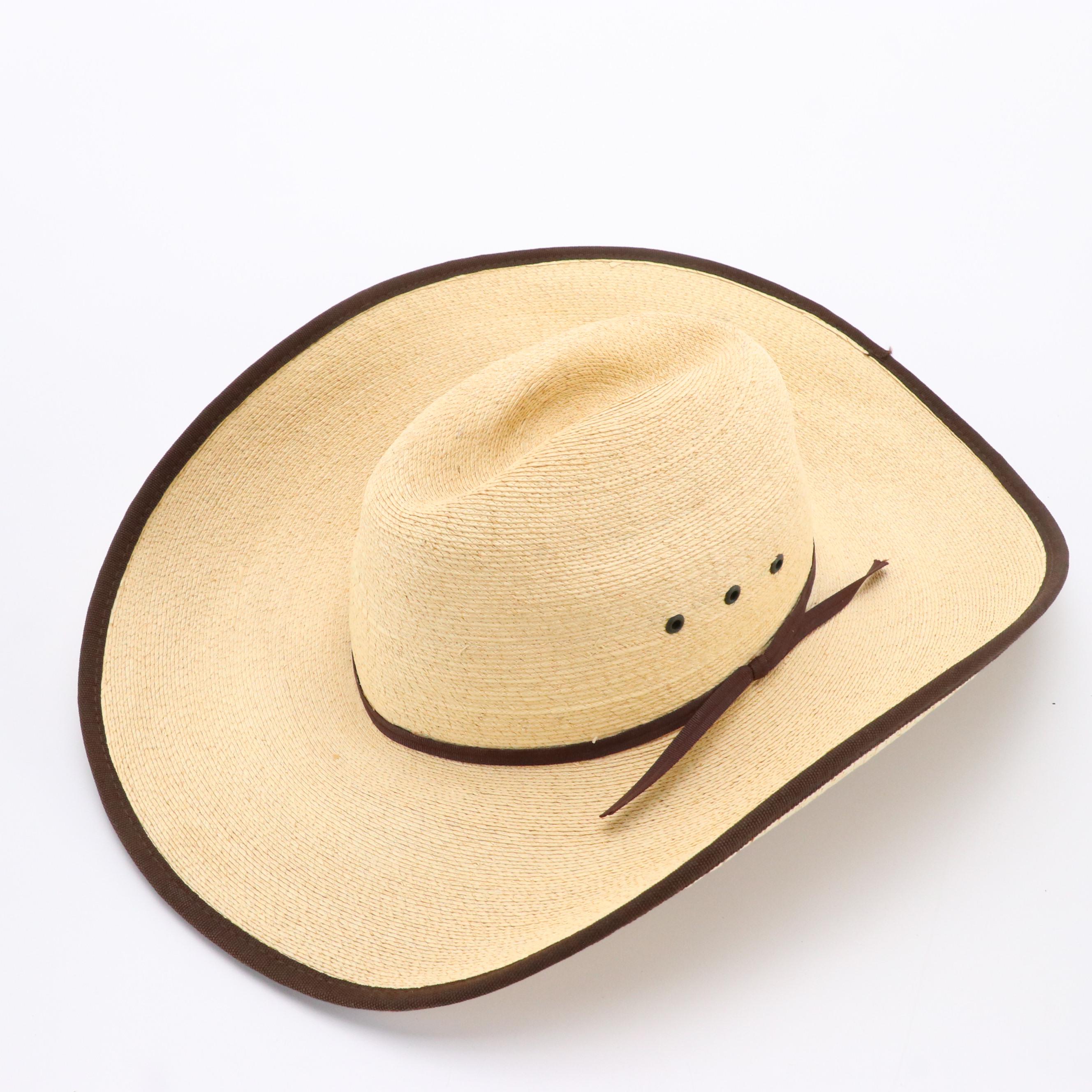 Stetson 6X Beaver Fur Felt Rancher, Hidalgo Straw Hat, Other Wool Felt Hat