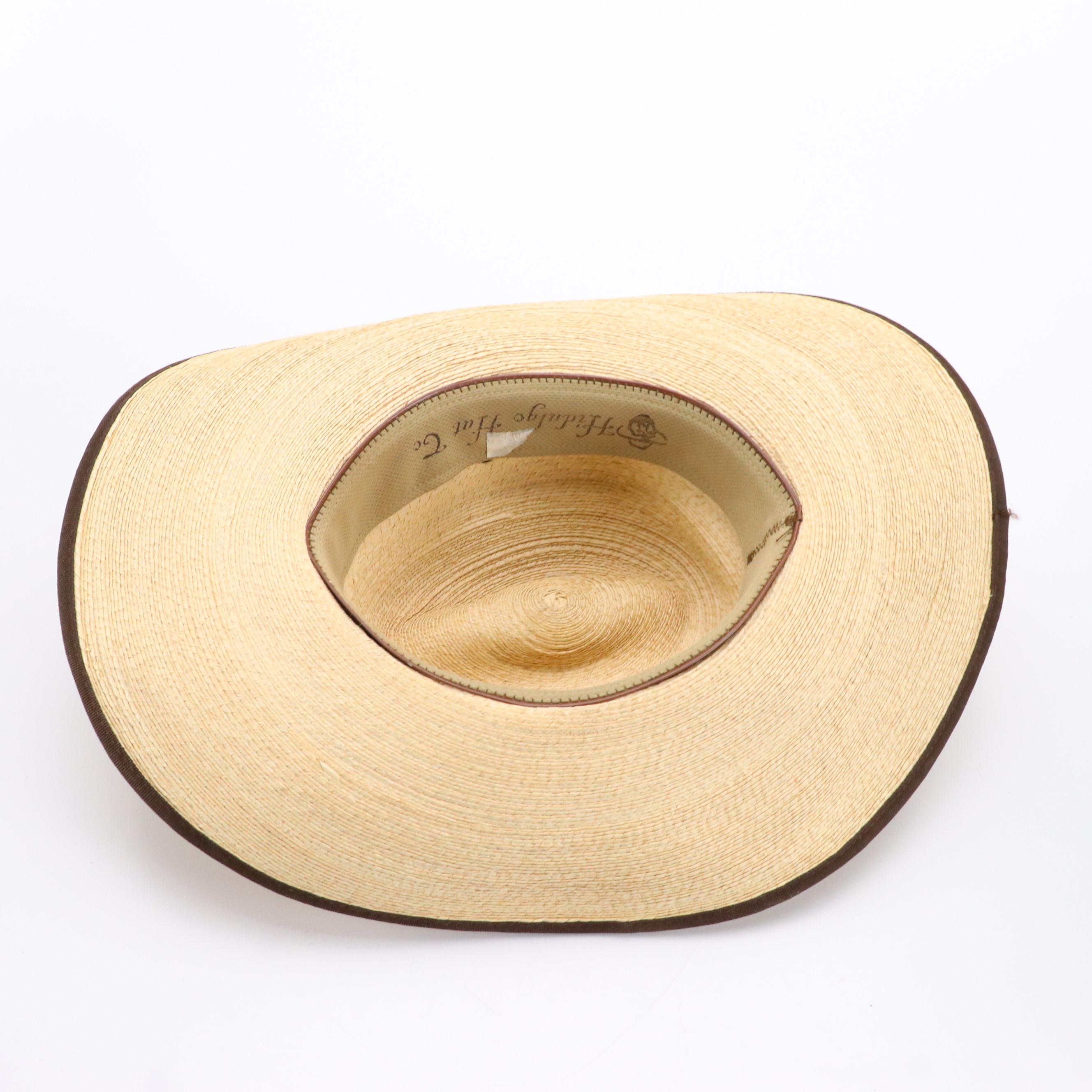 Stetson 6X Beaver Fur Felt Rancher, Hidalgo Straw Hat, Other Wool Felt Hat