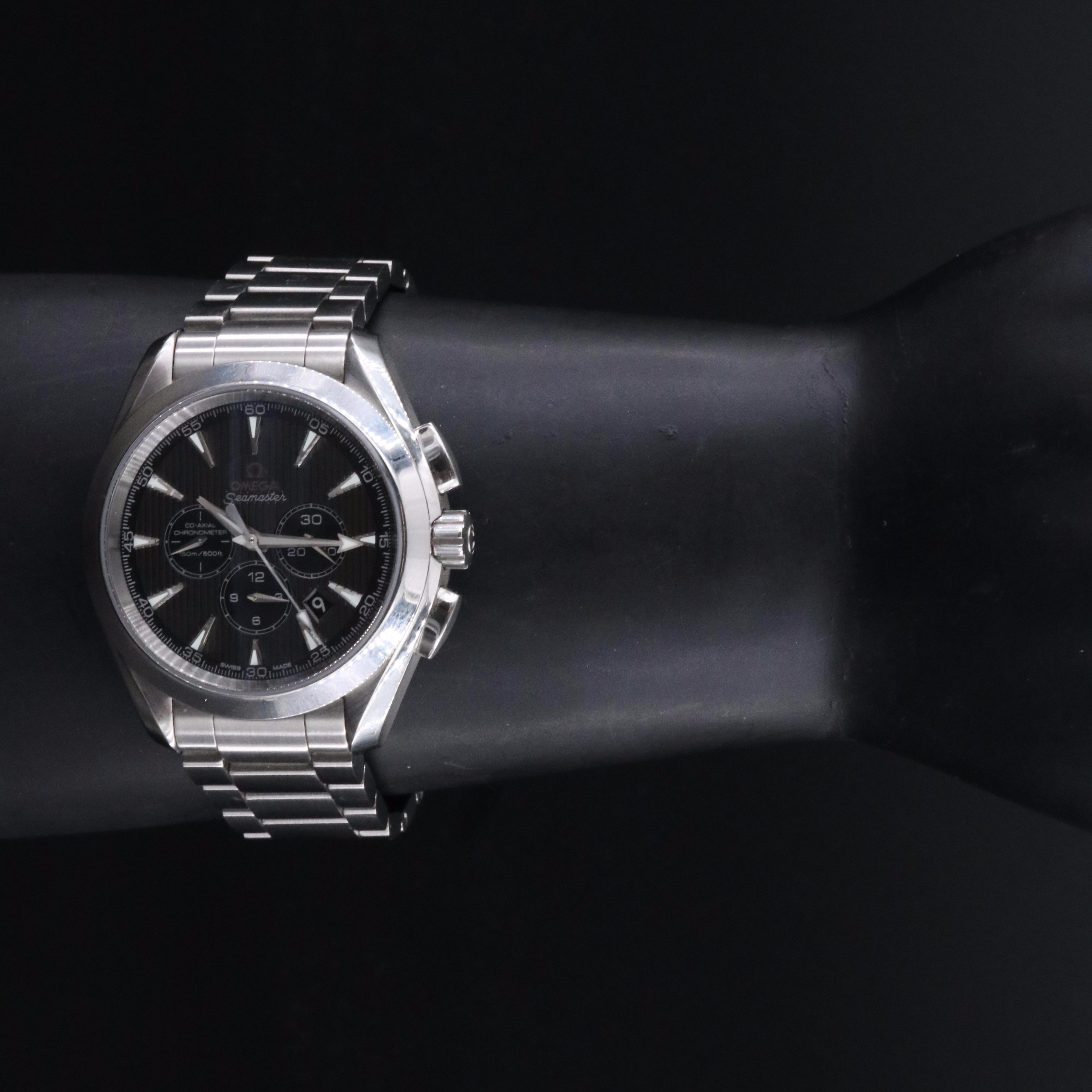 Omega Seamaster Aqua Terra 150M Co-Axial Chrono Watch