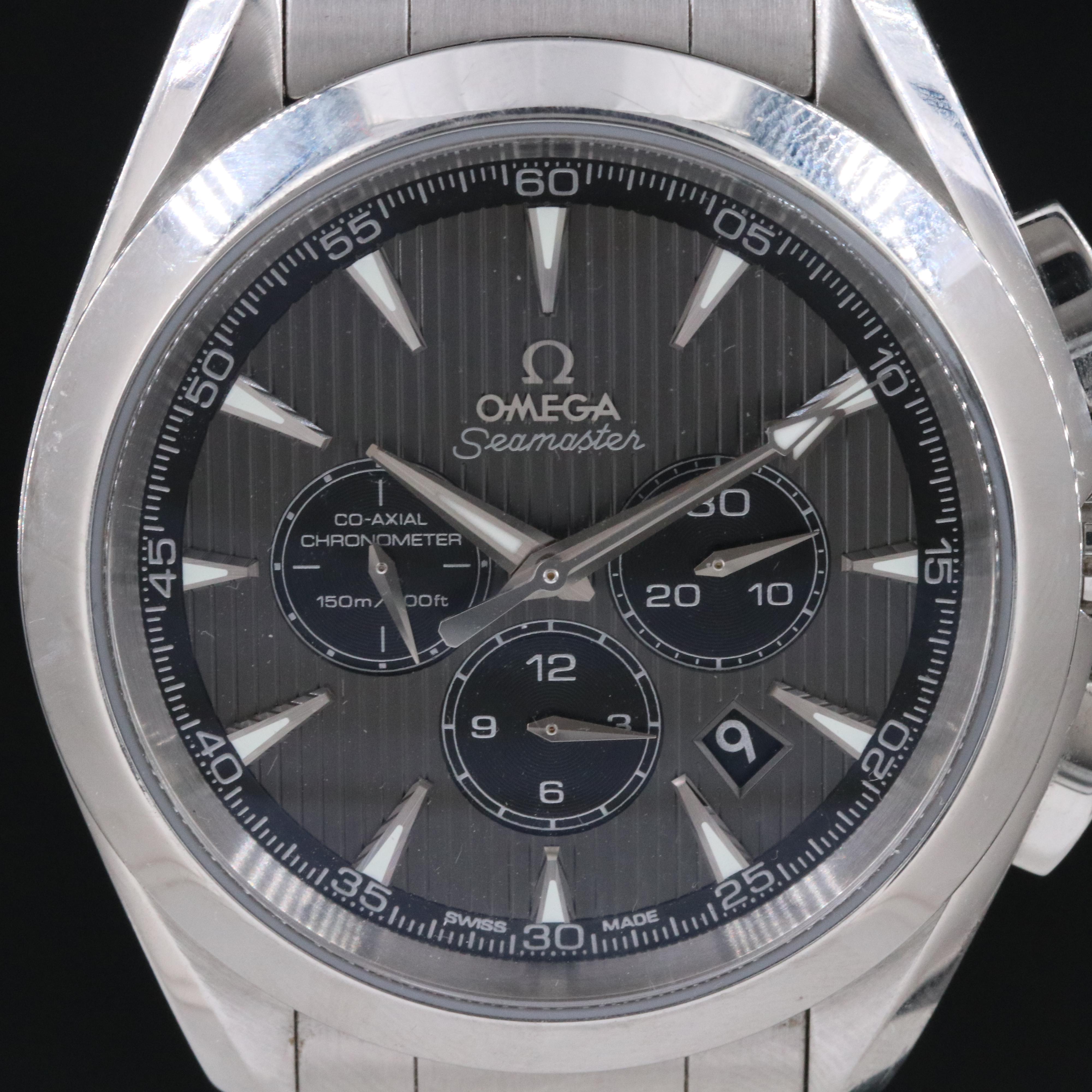 Omega Seamaster Aqua Terra 150M Co-Axial Chrono Watch