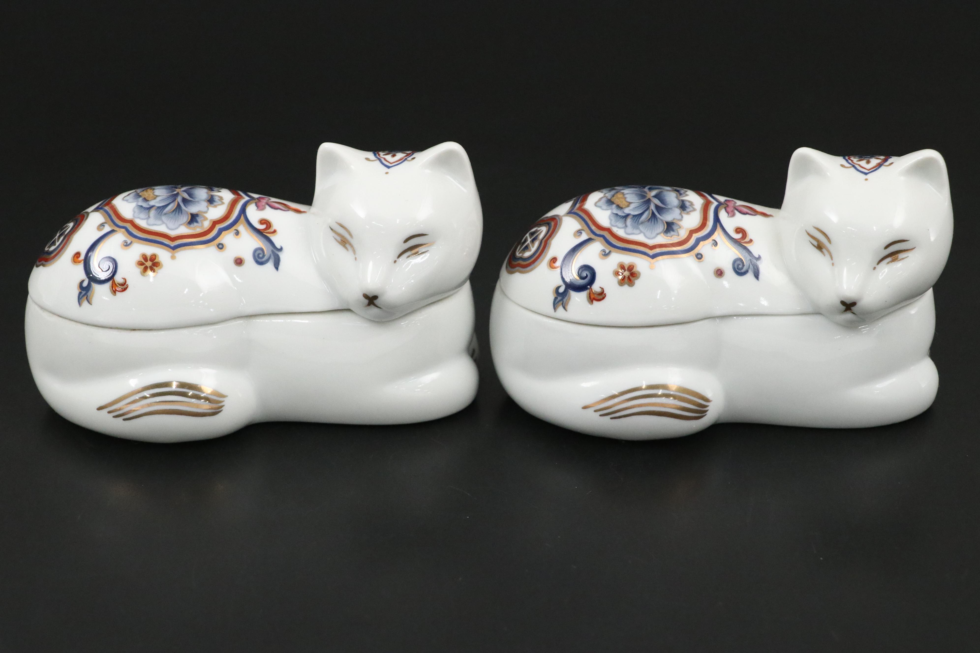 Elizabeth Arden "Chinoiserie Collection" and More Porcelain Lidded Dishes