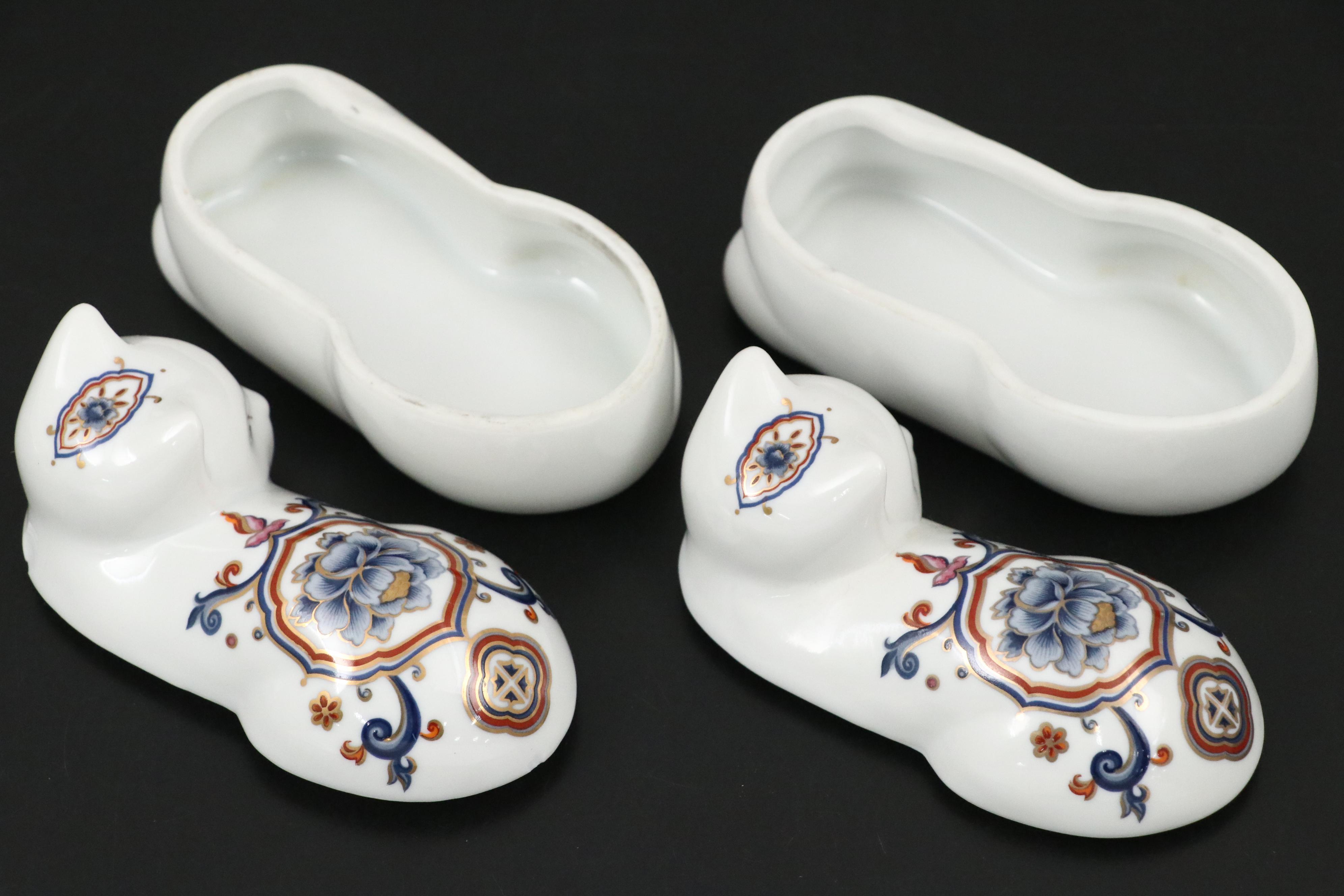 Elizabeth Arden "Chinoiserie Collection" and More Porcelain Lidded Dishes