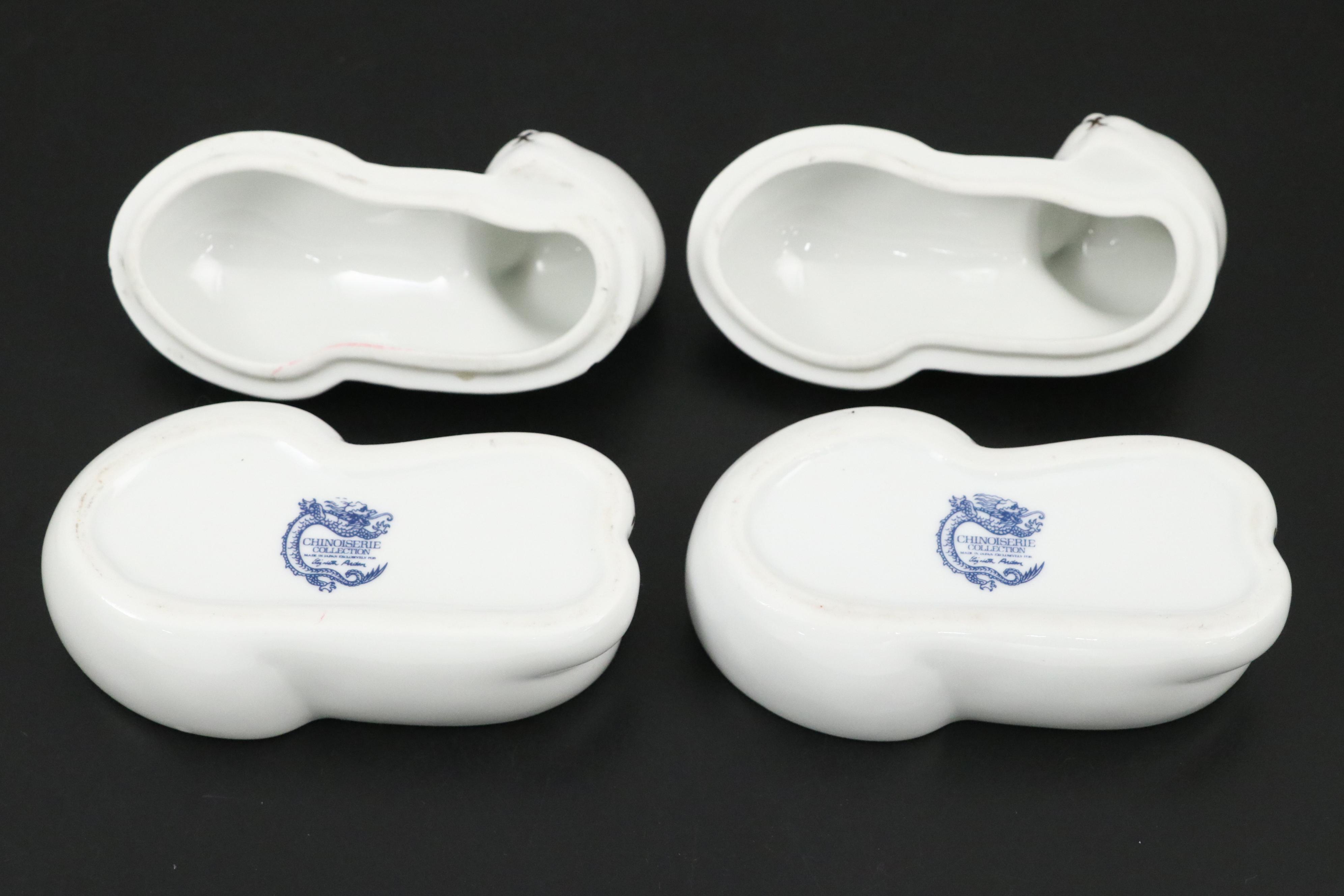 Elizabeth Arden "Chinoiserie Collection" and More Porcelain Lidded Dishes