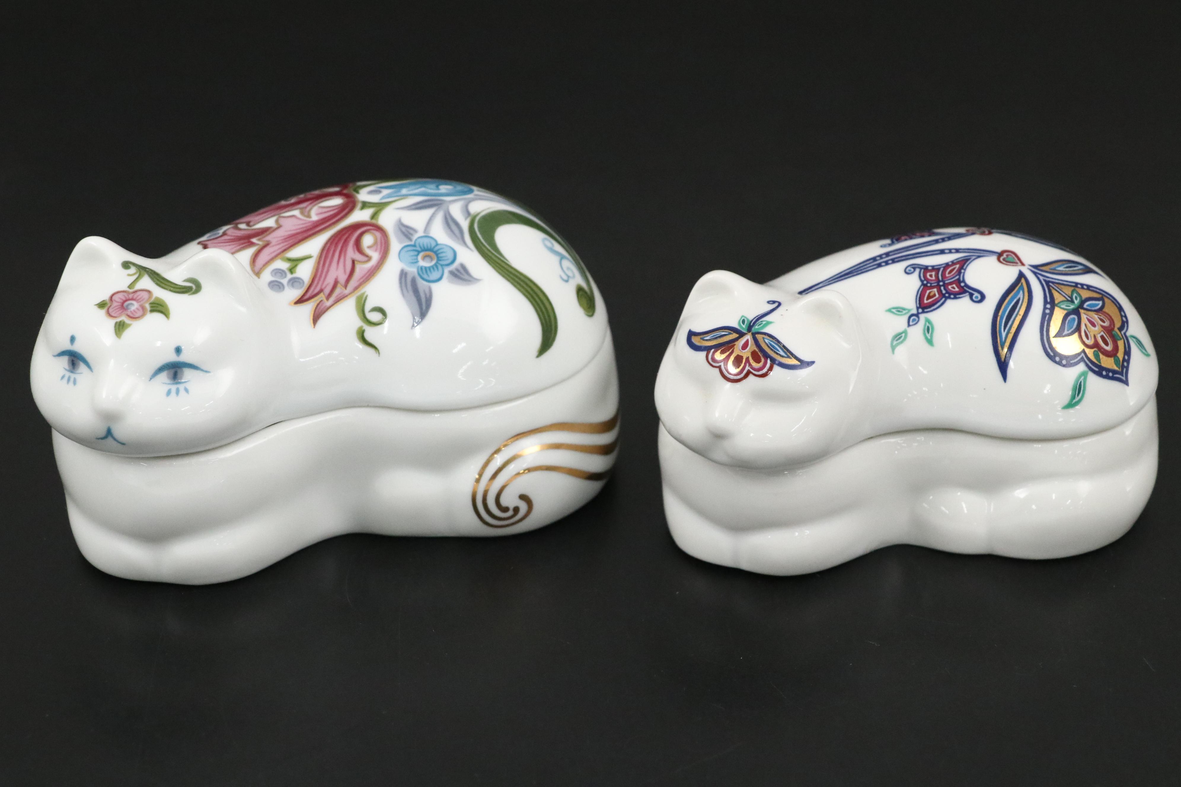 Elizabeth Arden "Chinoiserie Collection" and More Porcelain Lidded Dishes