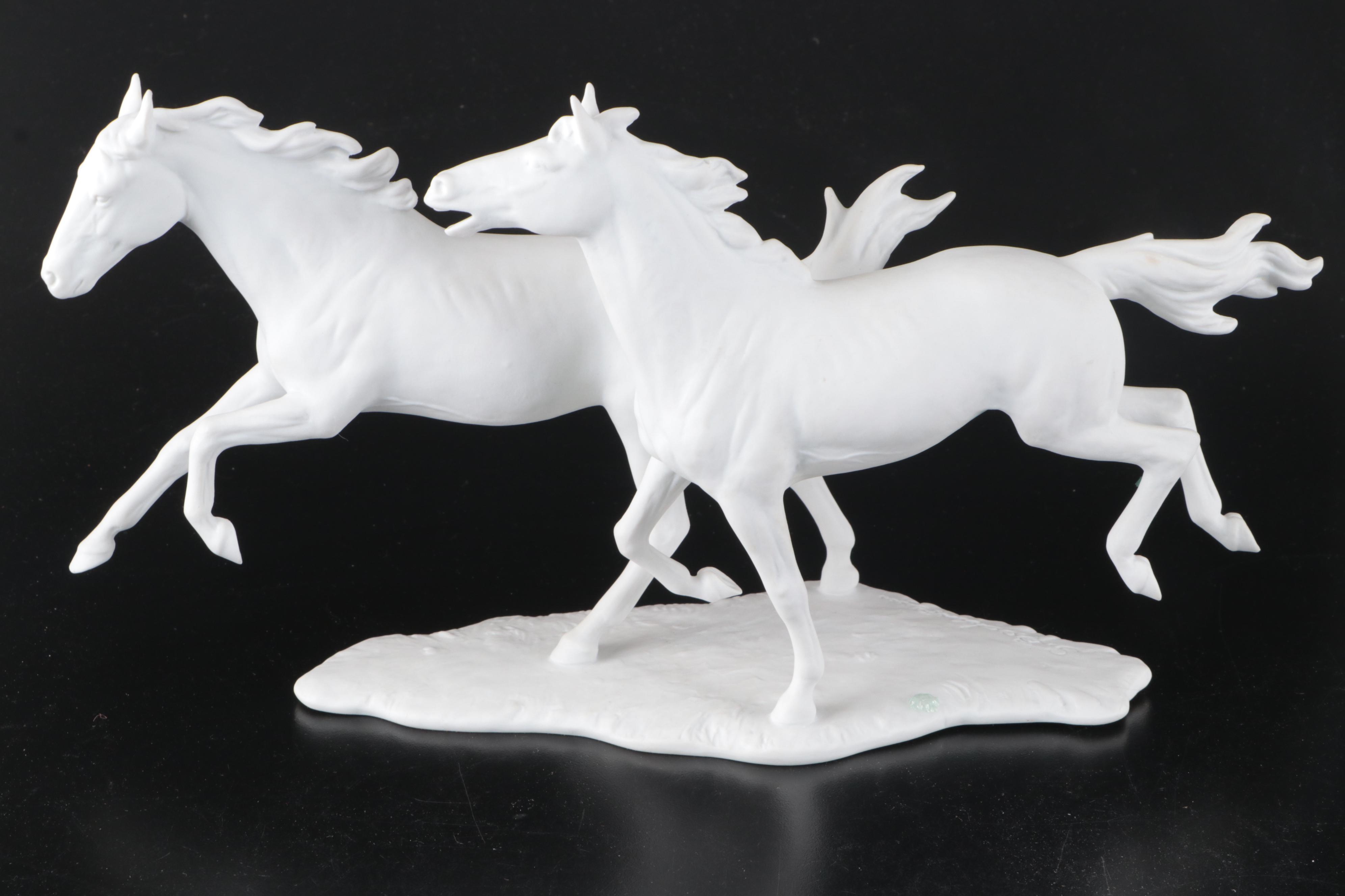 Kaiser Porcelain Horse Figurines