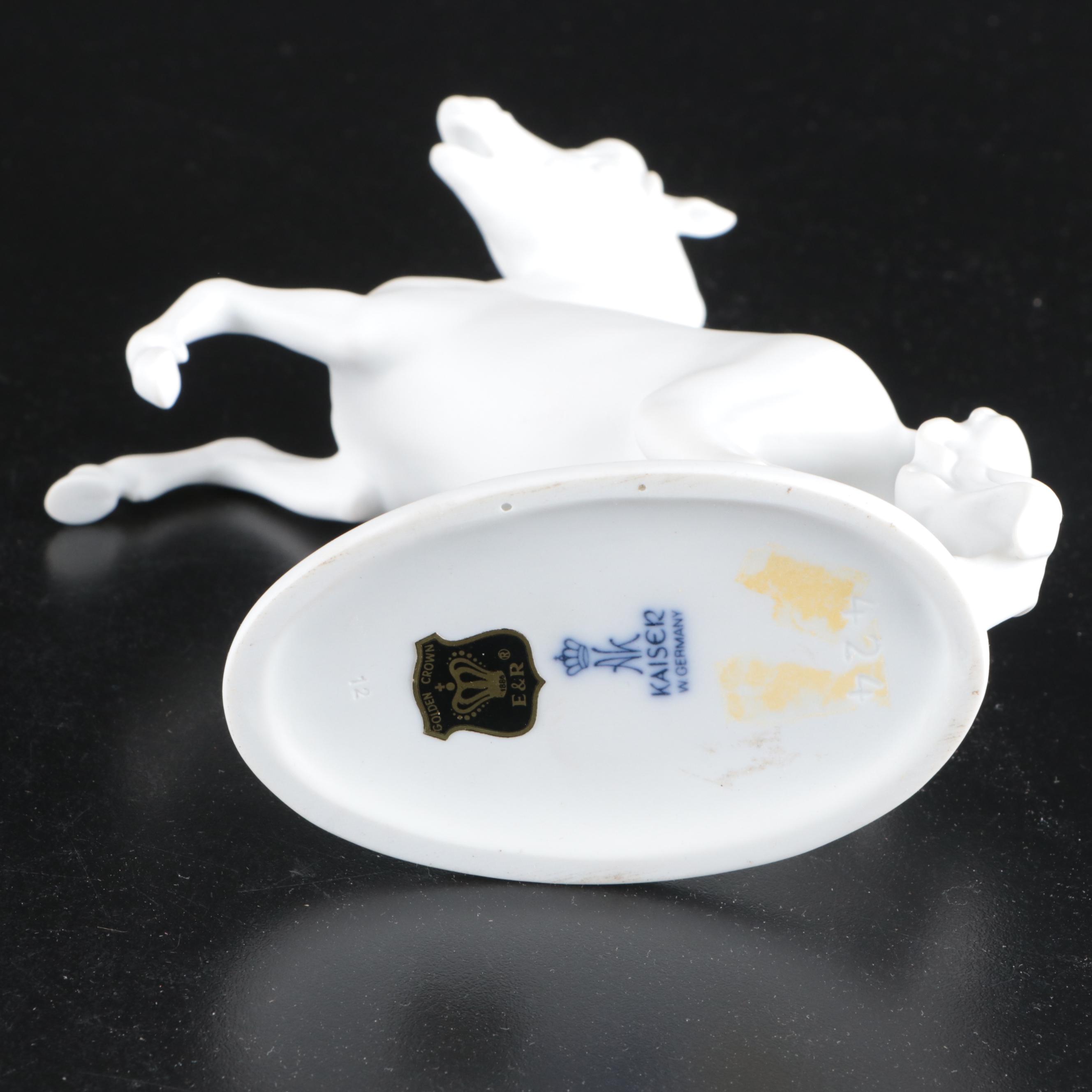 Kaiser Porcelain Horse Figurines
