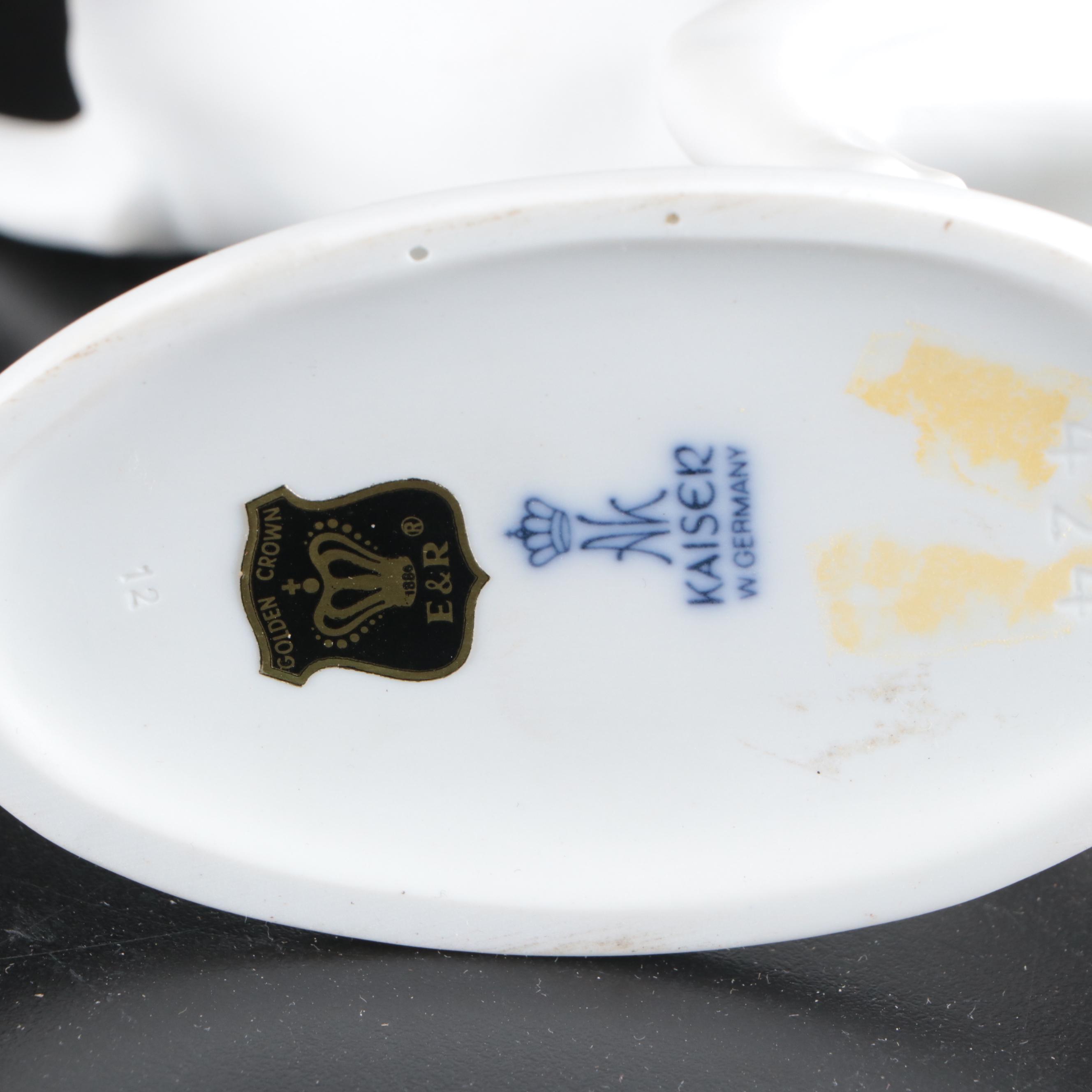 Kaiser Porcelain Horse Figurines