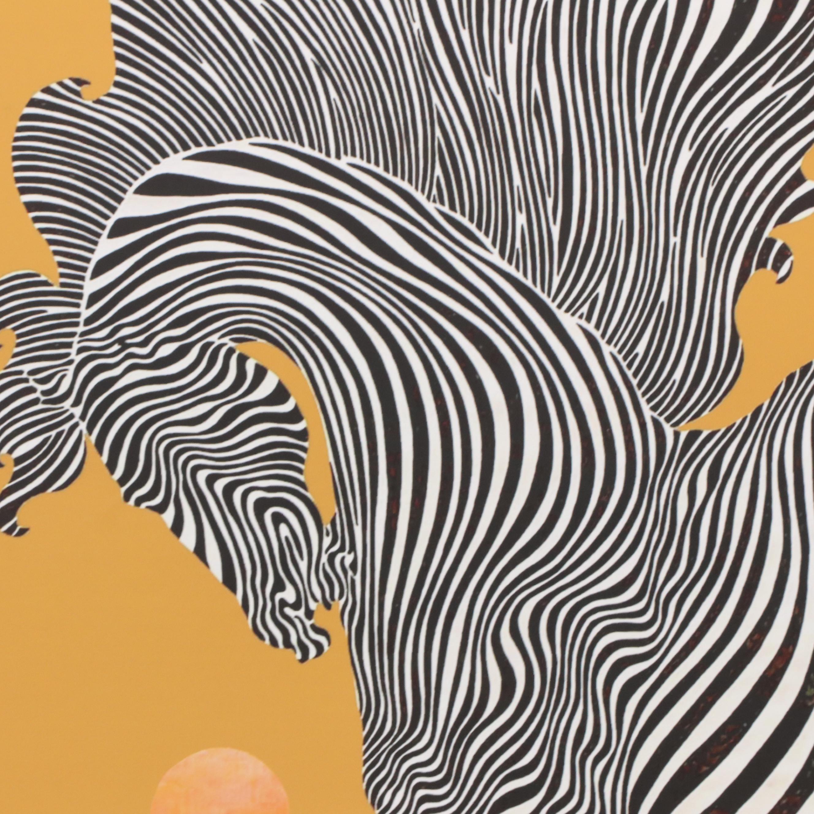 Guillaume Azoulay Stylized Giclée of Horse "Étude," 2024