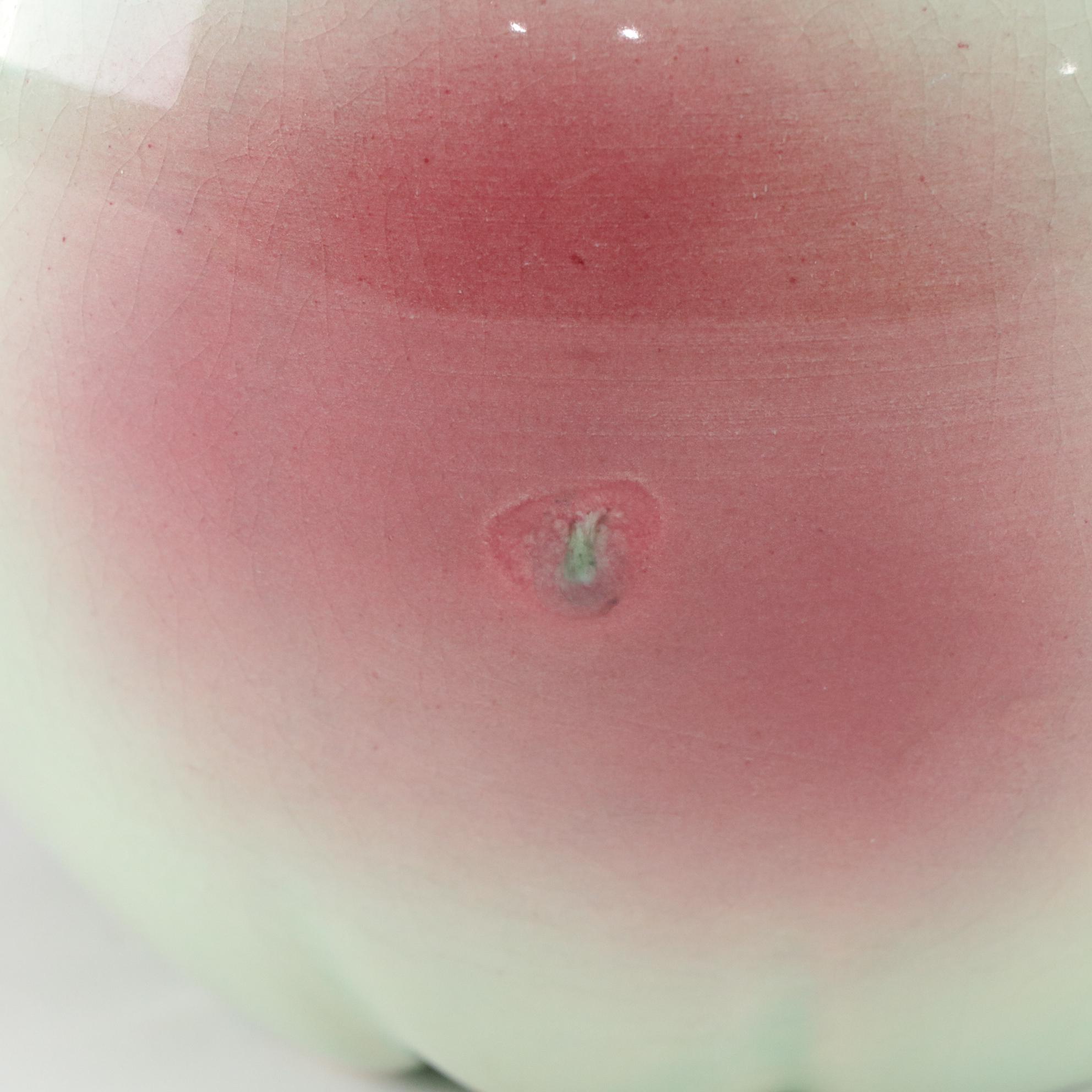 McCoy Blushing Apple Cookie Jar, Mid-20th Century