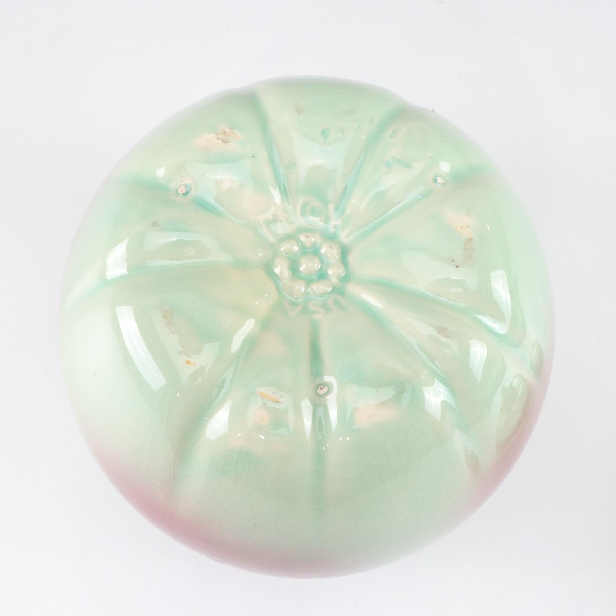 McCoy Blushing Apple Cookie Jar, Mid-20th Century