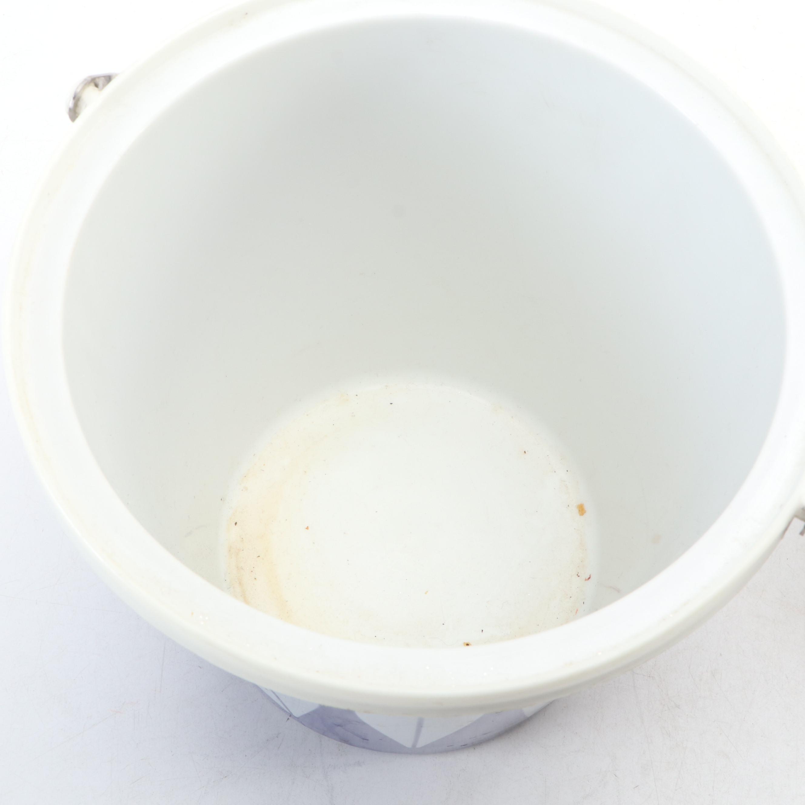 Cathrineholm "Lotus" Enameled Cast Iron Baking Dish with More Enamelware