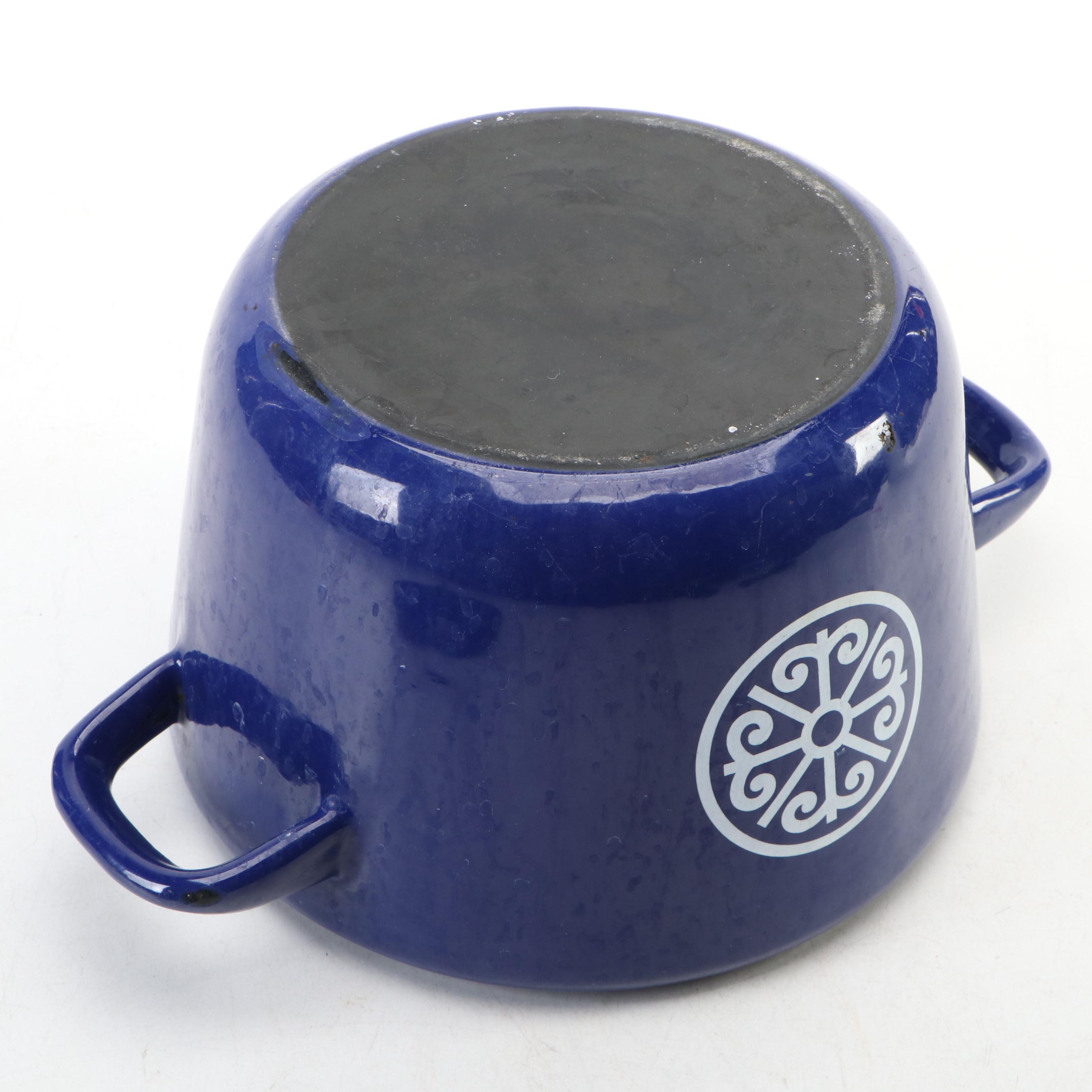 Cathrineholm "Lotus" Enameled Cast Iron Baking Dish with More Enamelware