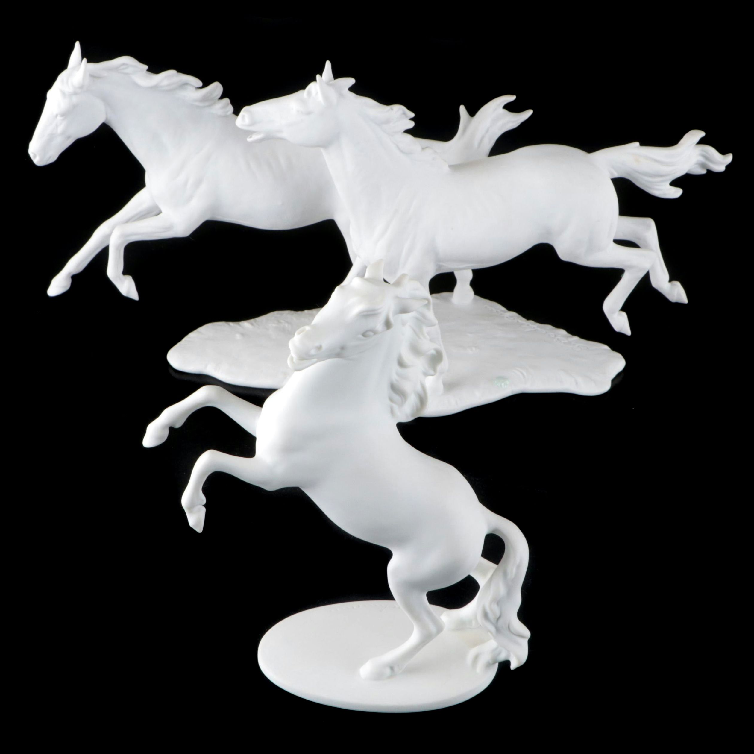 Kaiser Porcelain Horse Figurines