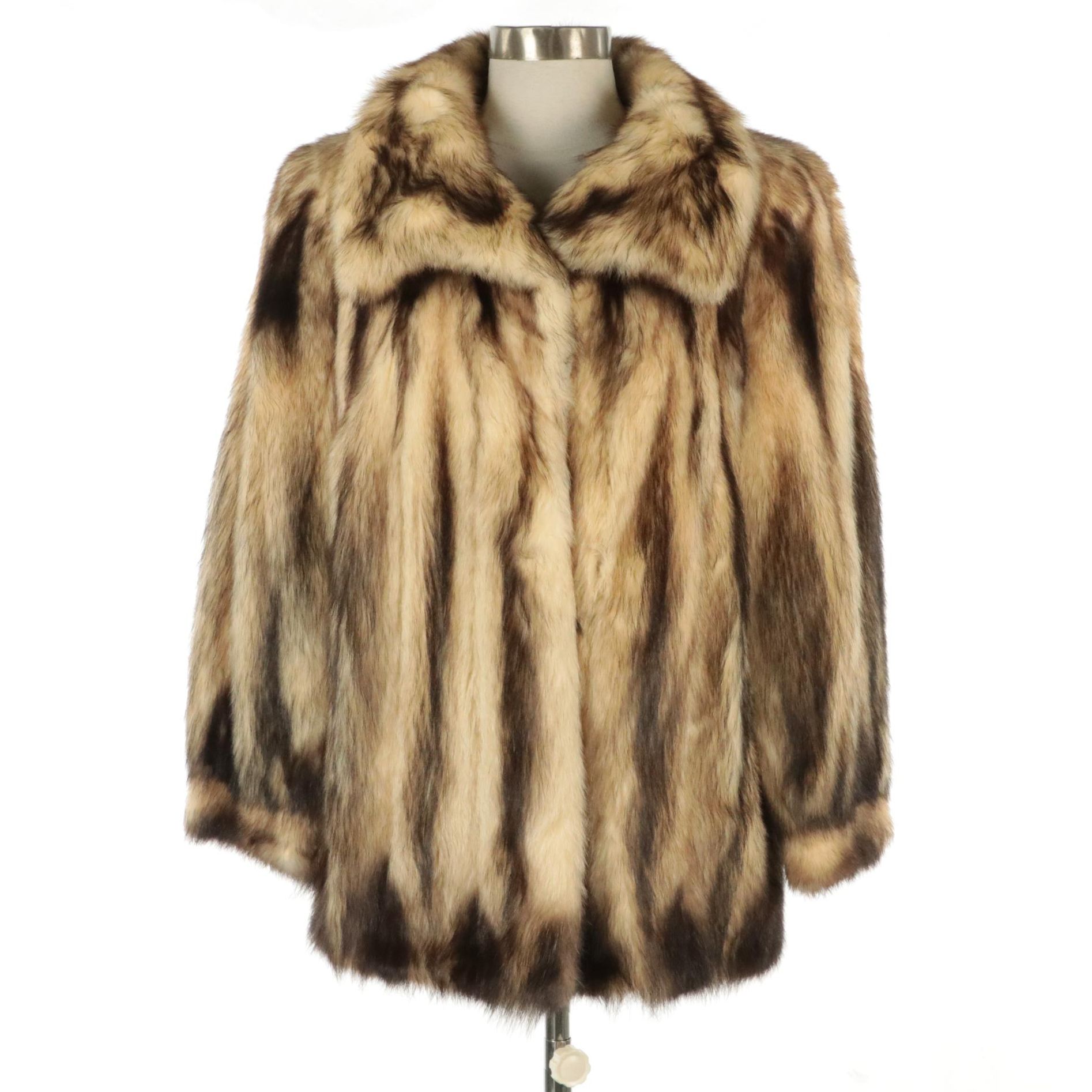 Mel Shyres for Hopper Furs Ferret/Fitch Fur Coat