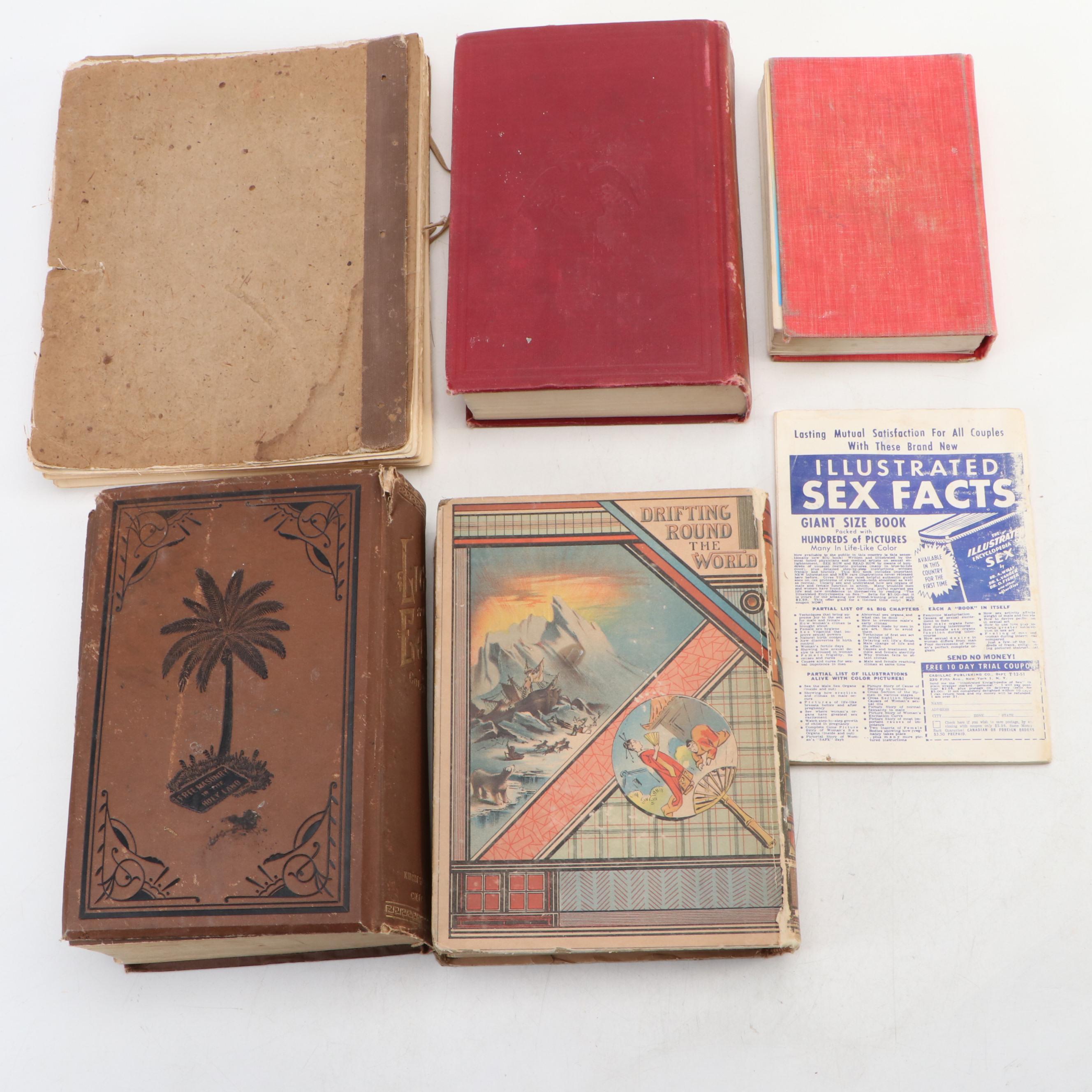 "Drifting Round The World" by Capt. C. W. Hall and More Books