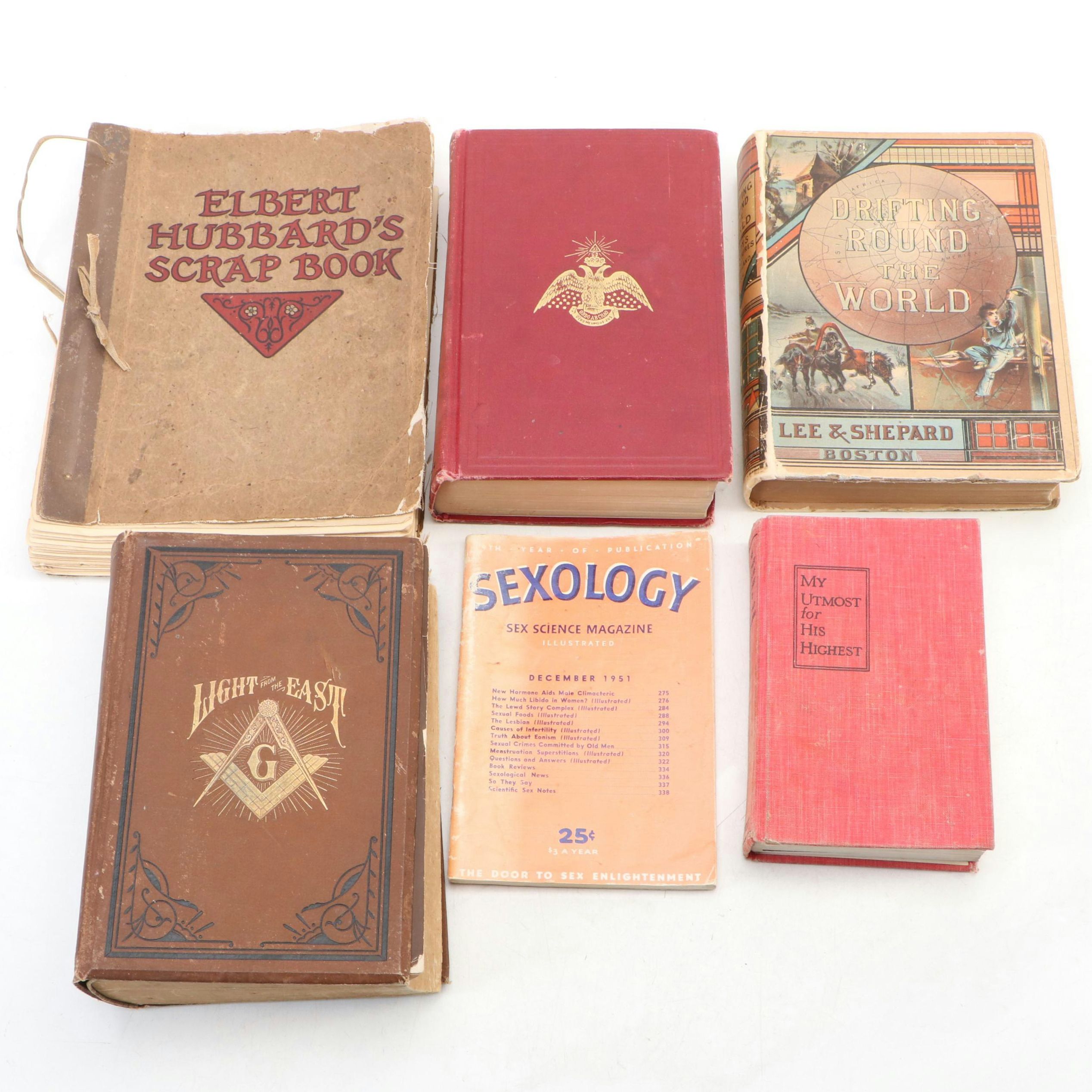 "Drifting Round The World" by Capt. C. W. Hall and More Books